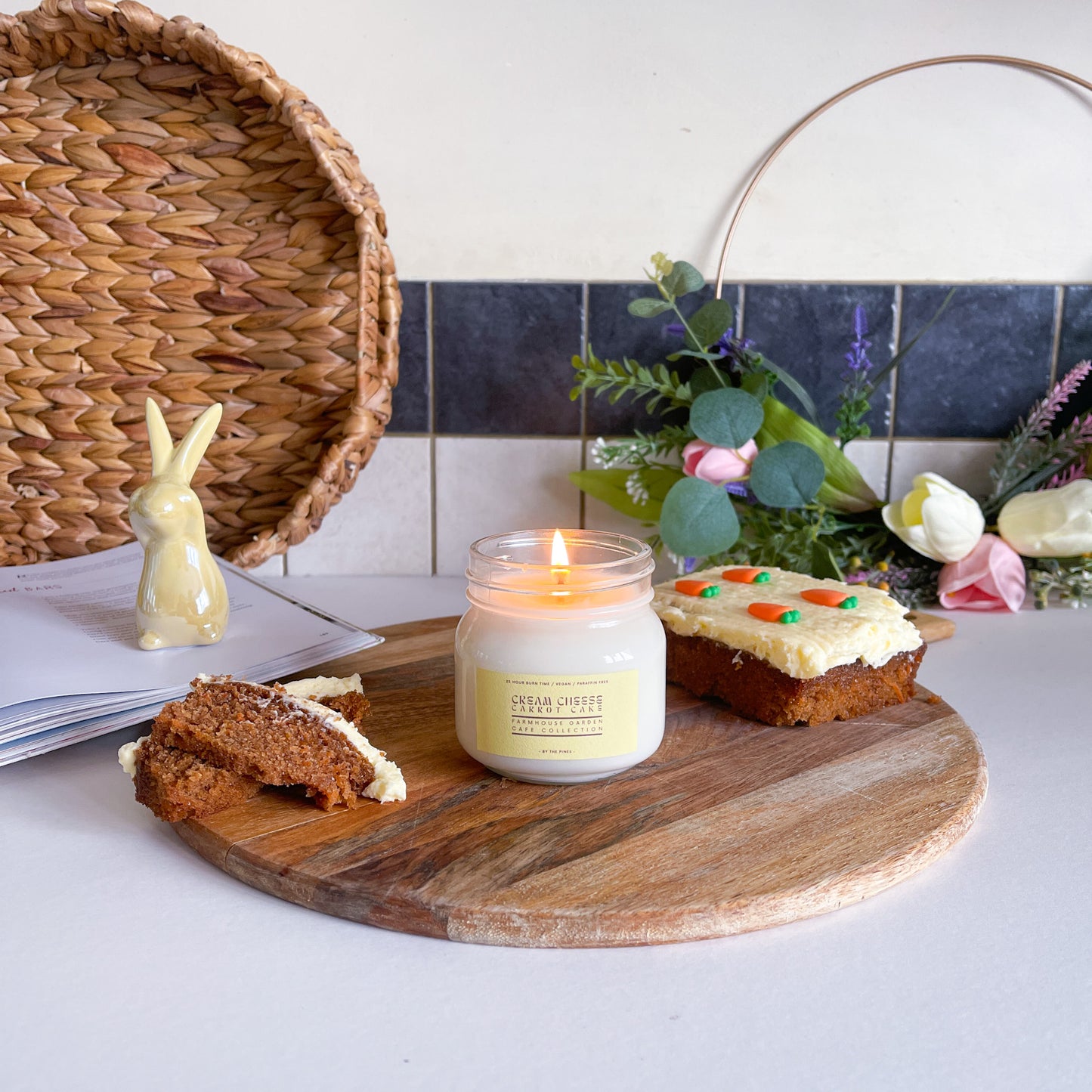 Farmhouse Cream Cheese Carrot Cake Candle 200g