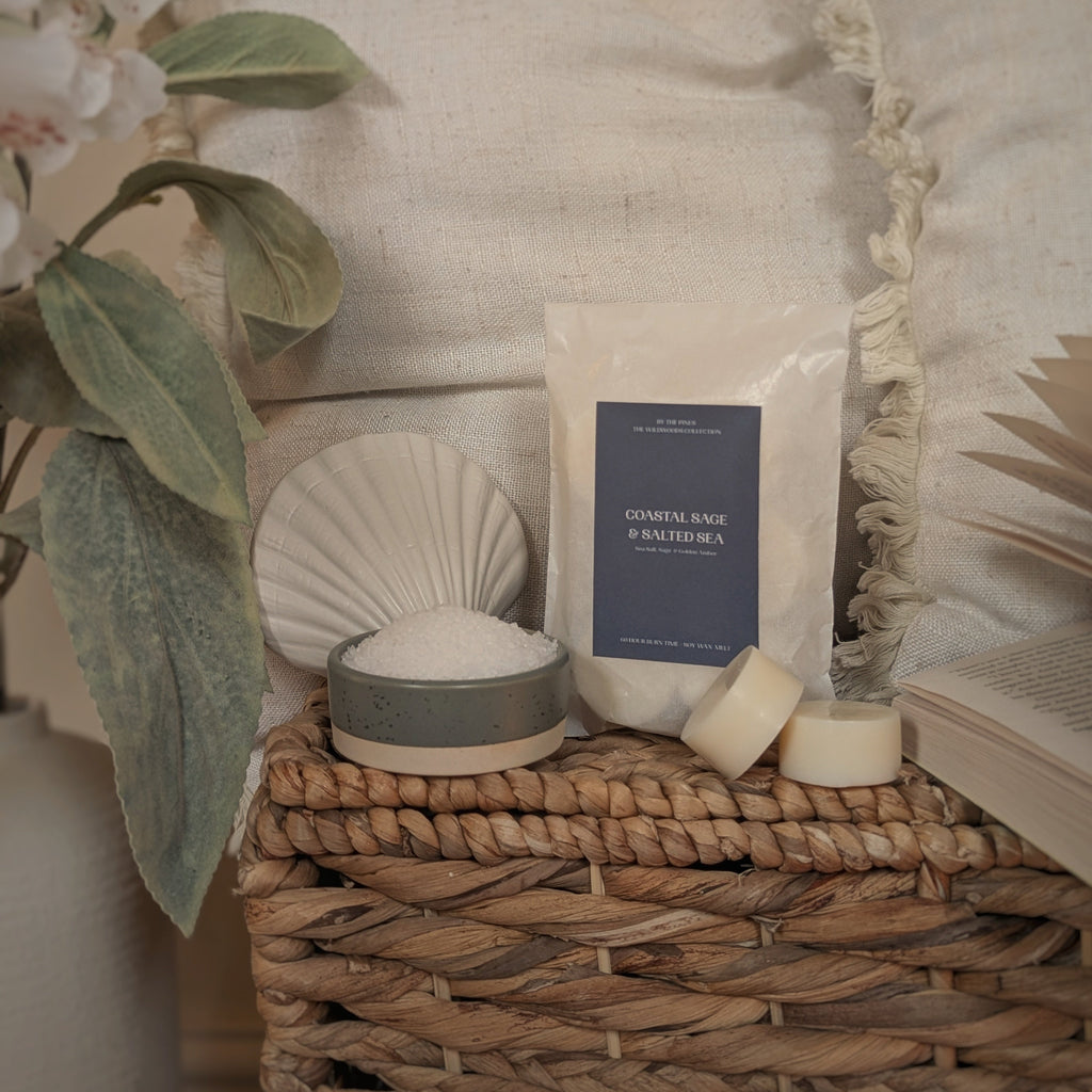 Coastal Sage & Salted Sea Wax Melt