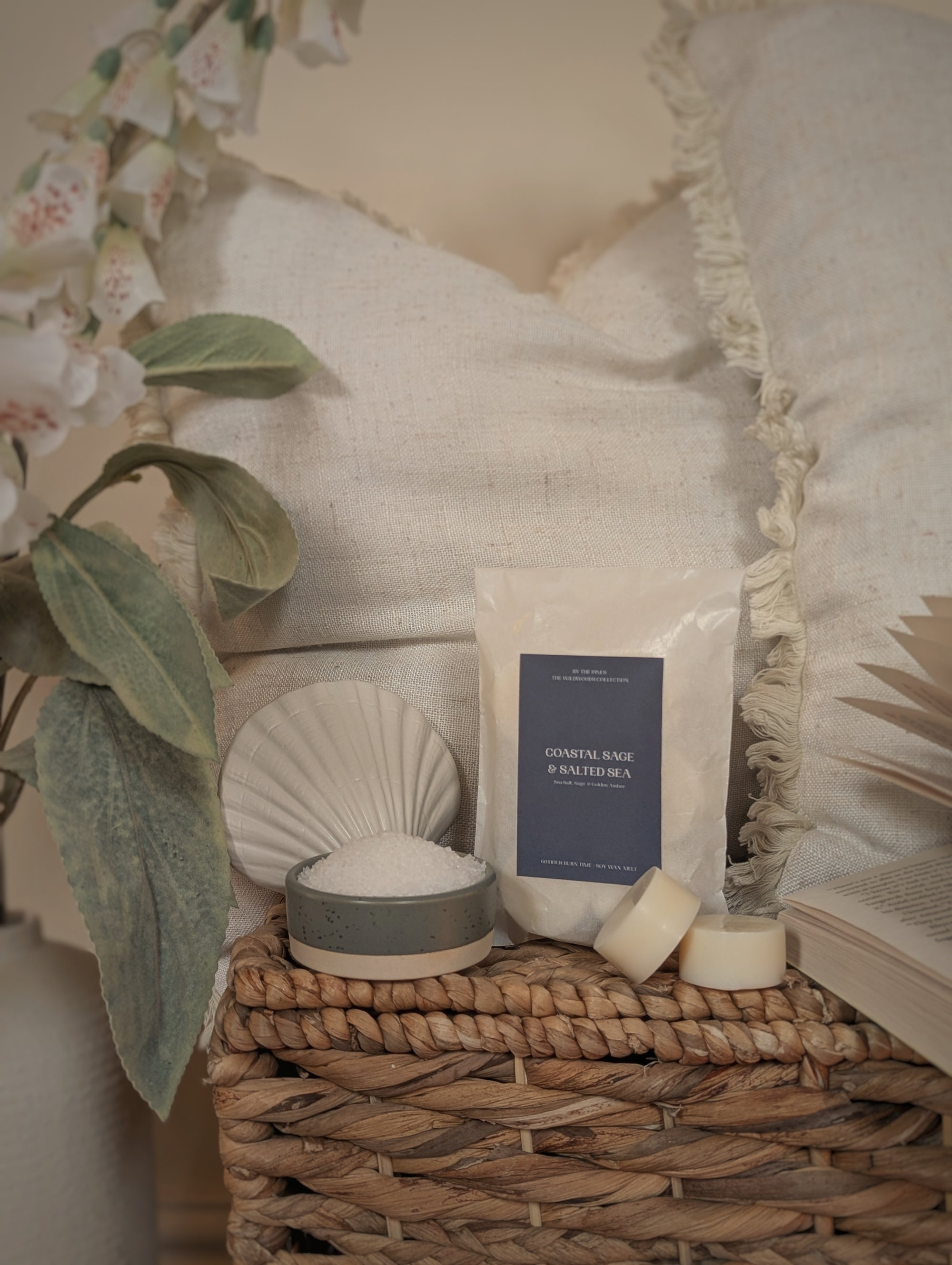 Coastal Sage & Salted Sea Wax Melt