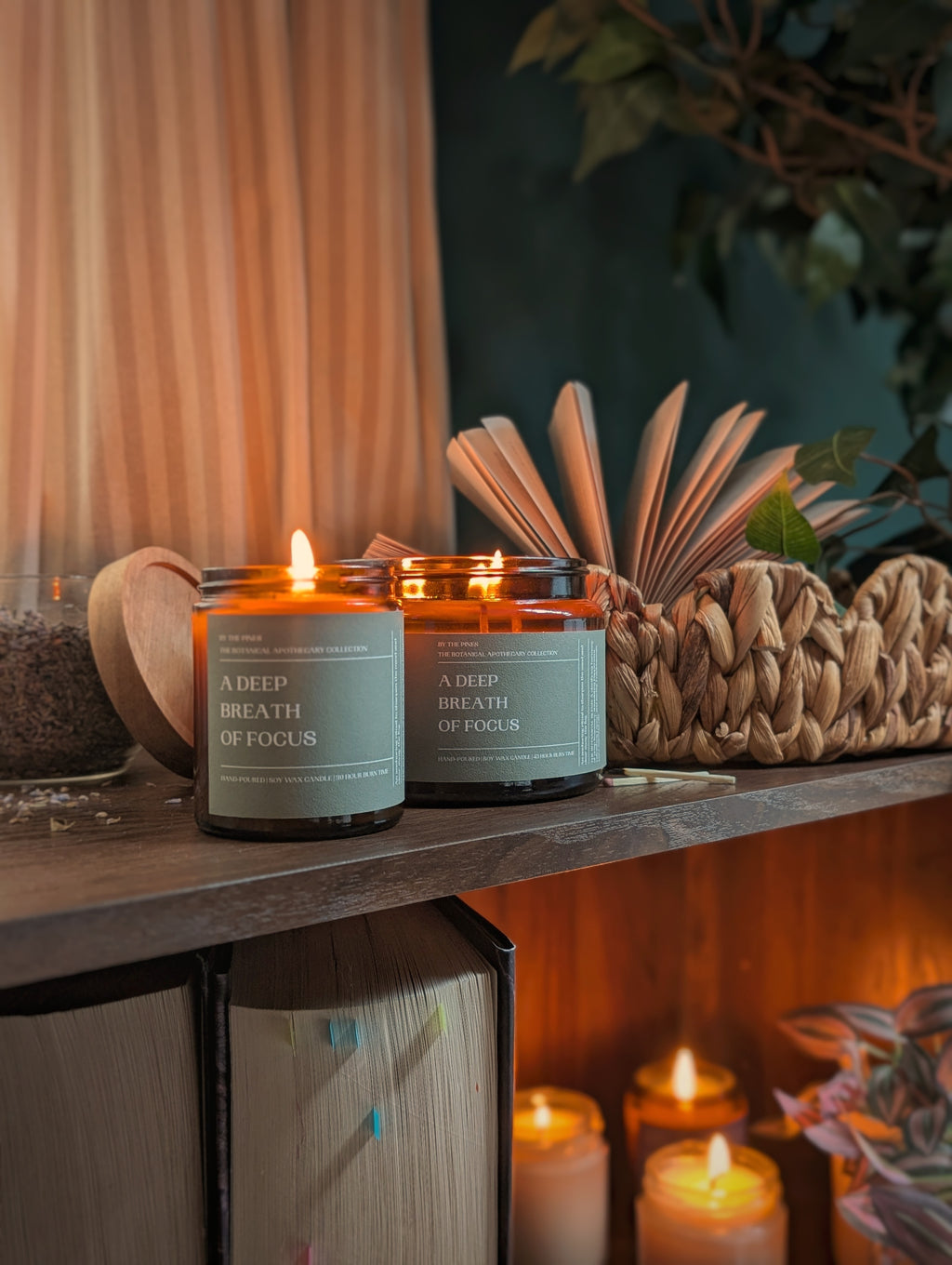 A Deep Breath of Focus Essential Oils Candle