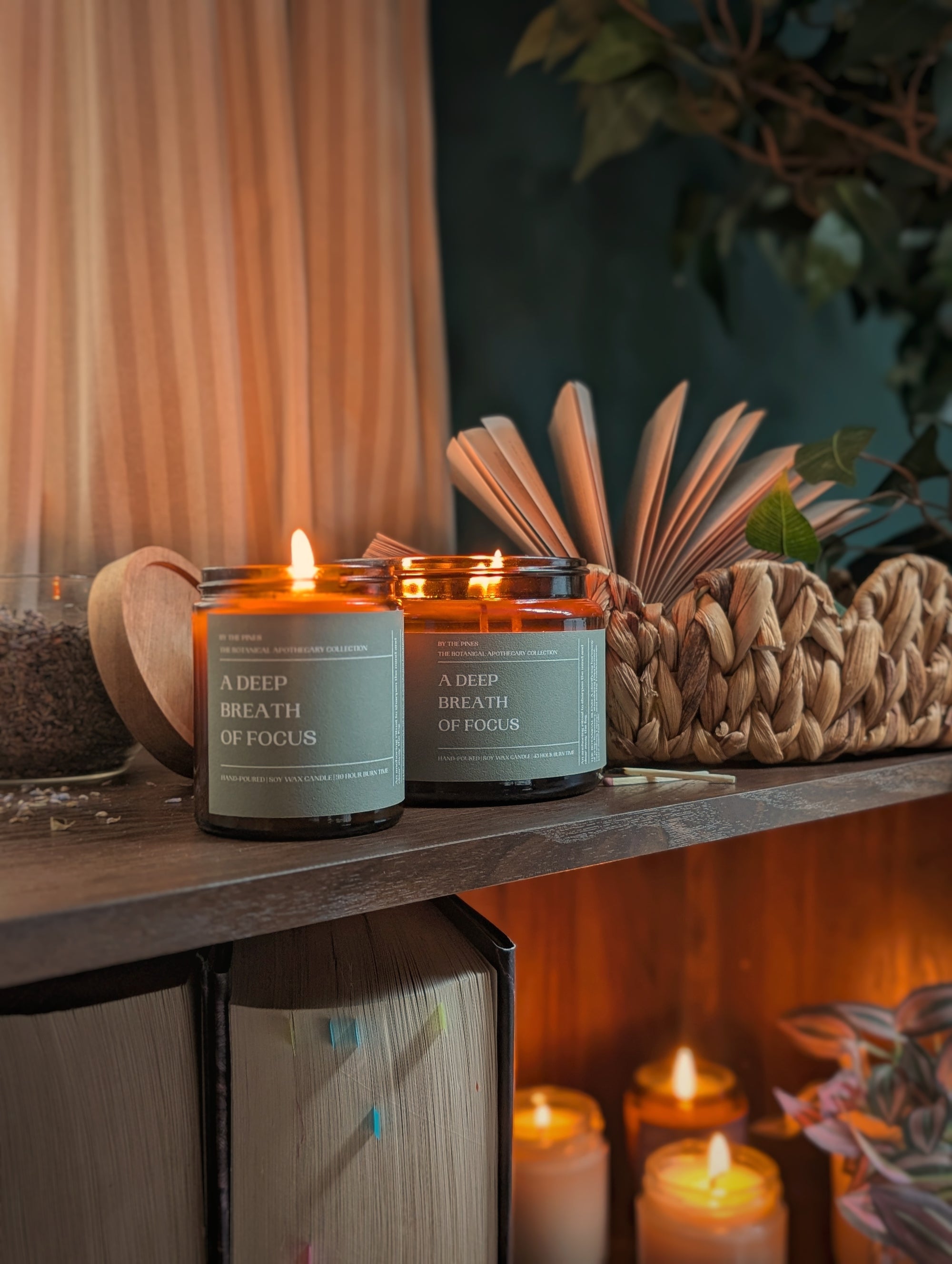 A Deep Breath of Focus Essential Oils Candle