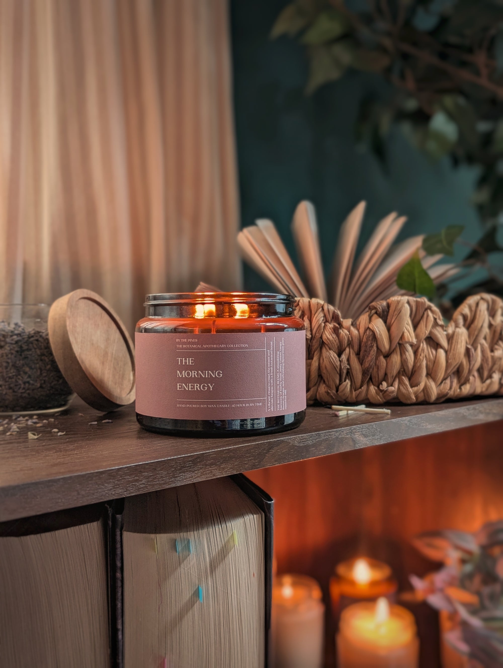 The Morning Energy Essential Oils Candle