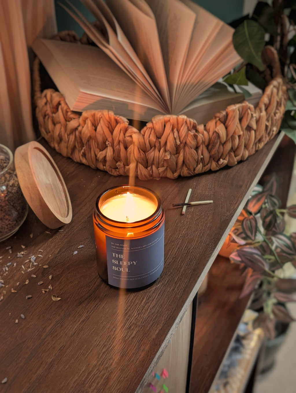 The Sleepy Soul Essential Oils Candle