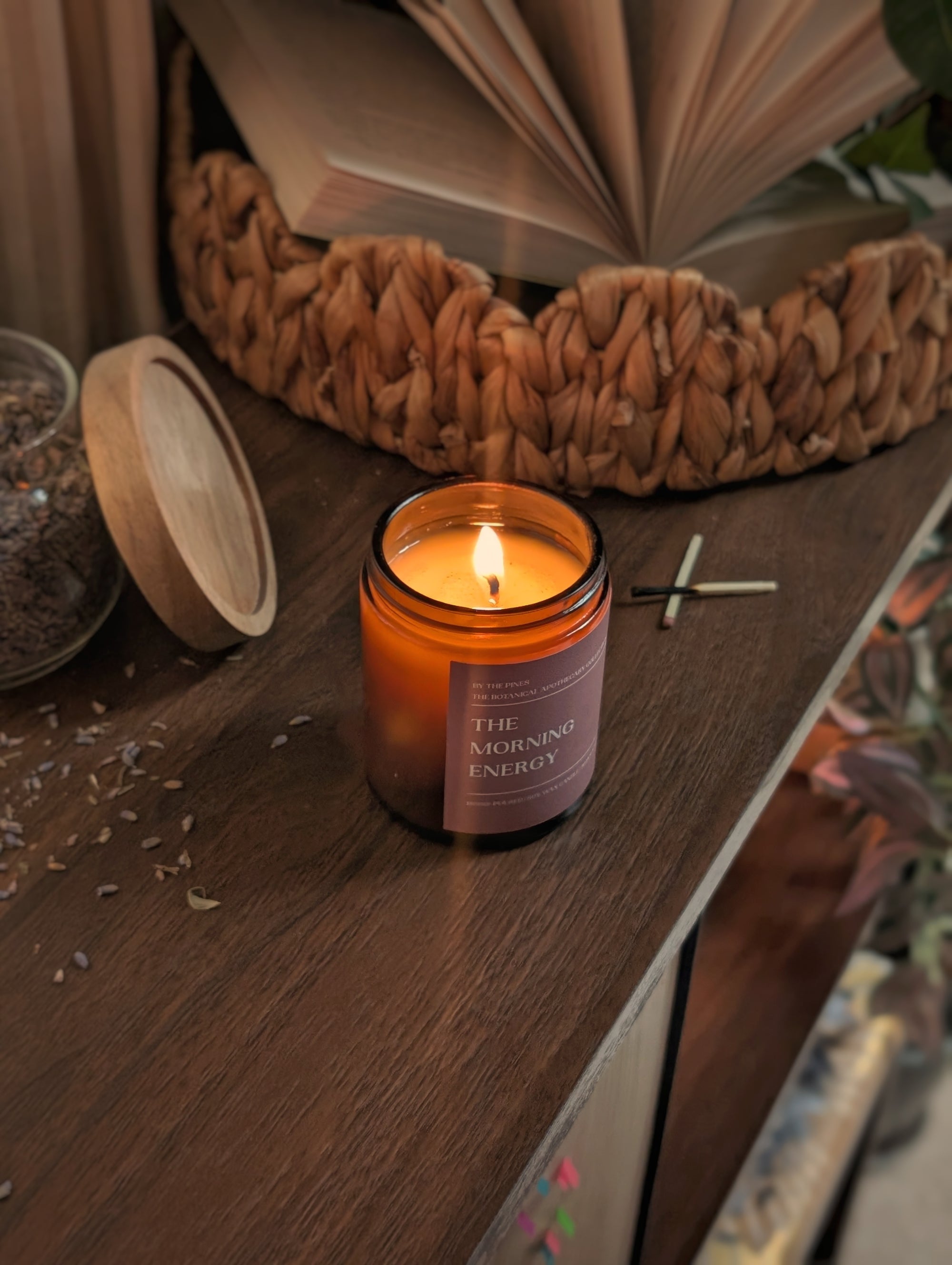 The Morning Energy Essential Oils Candle