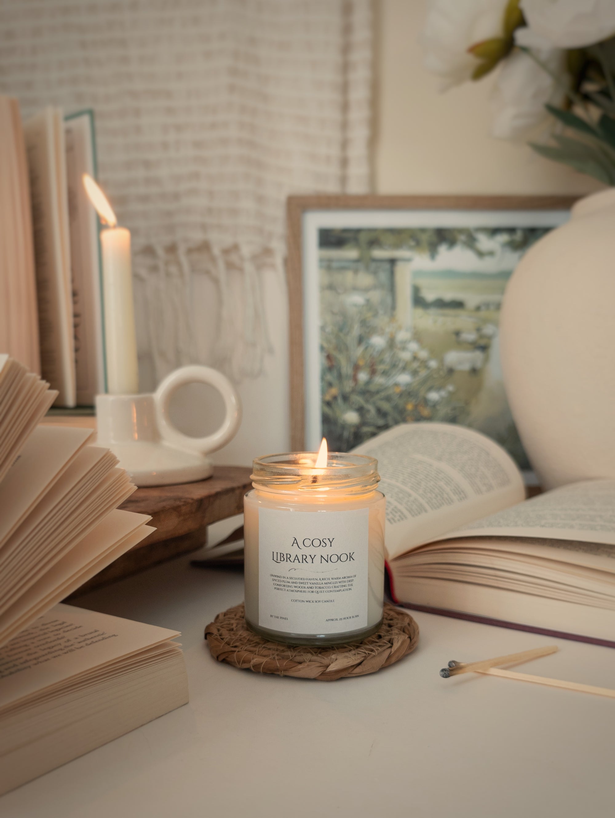 Cosy Library Nook Candle
