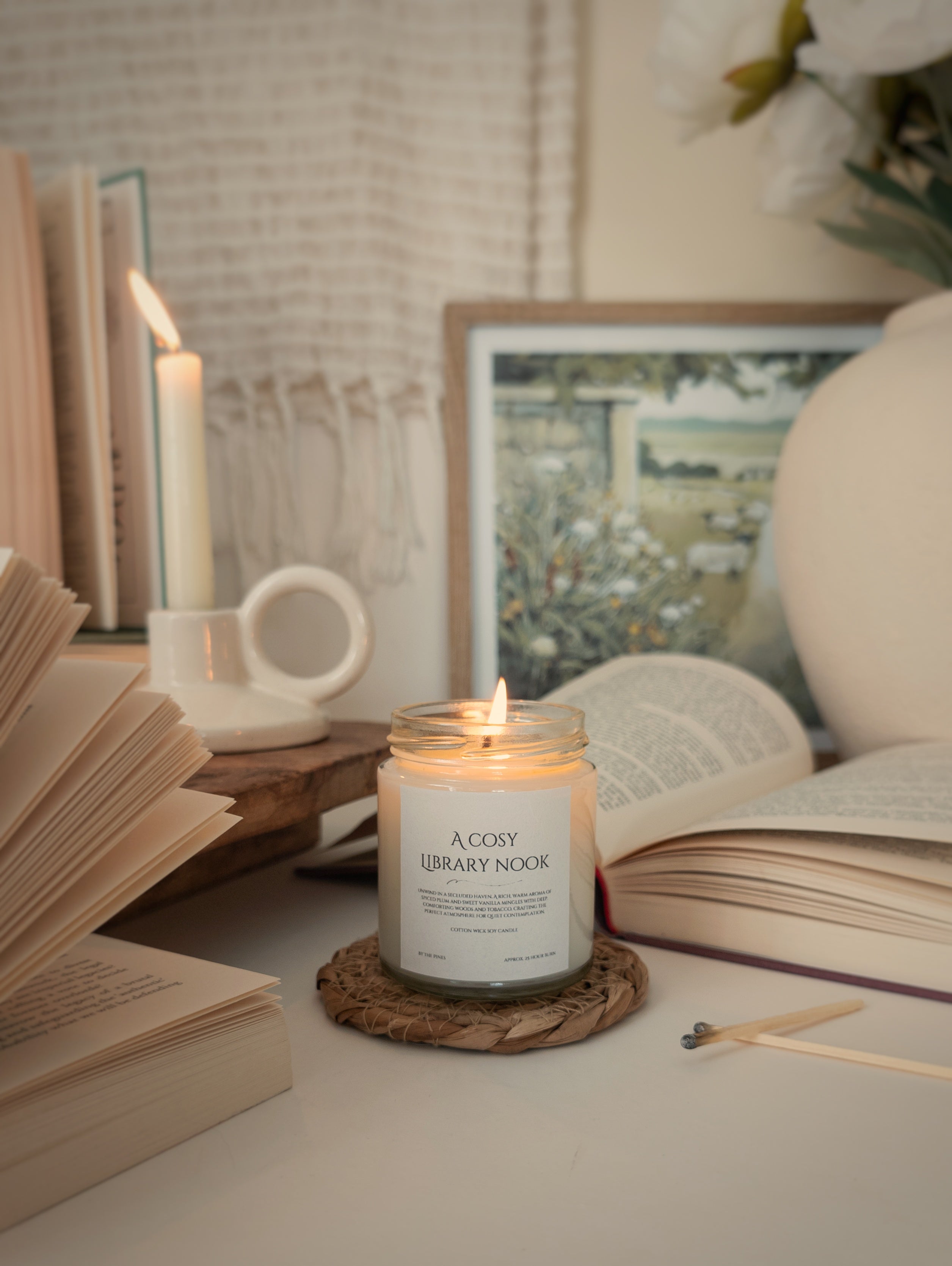 Cosy Library Nook Candle