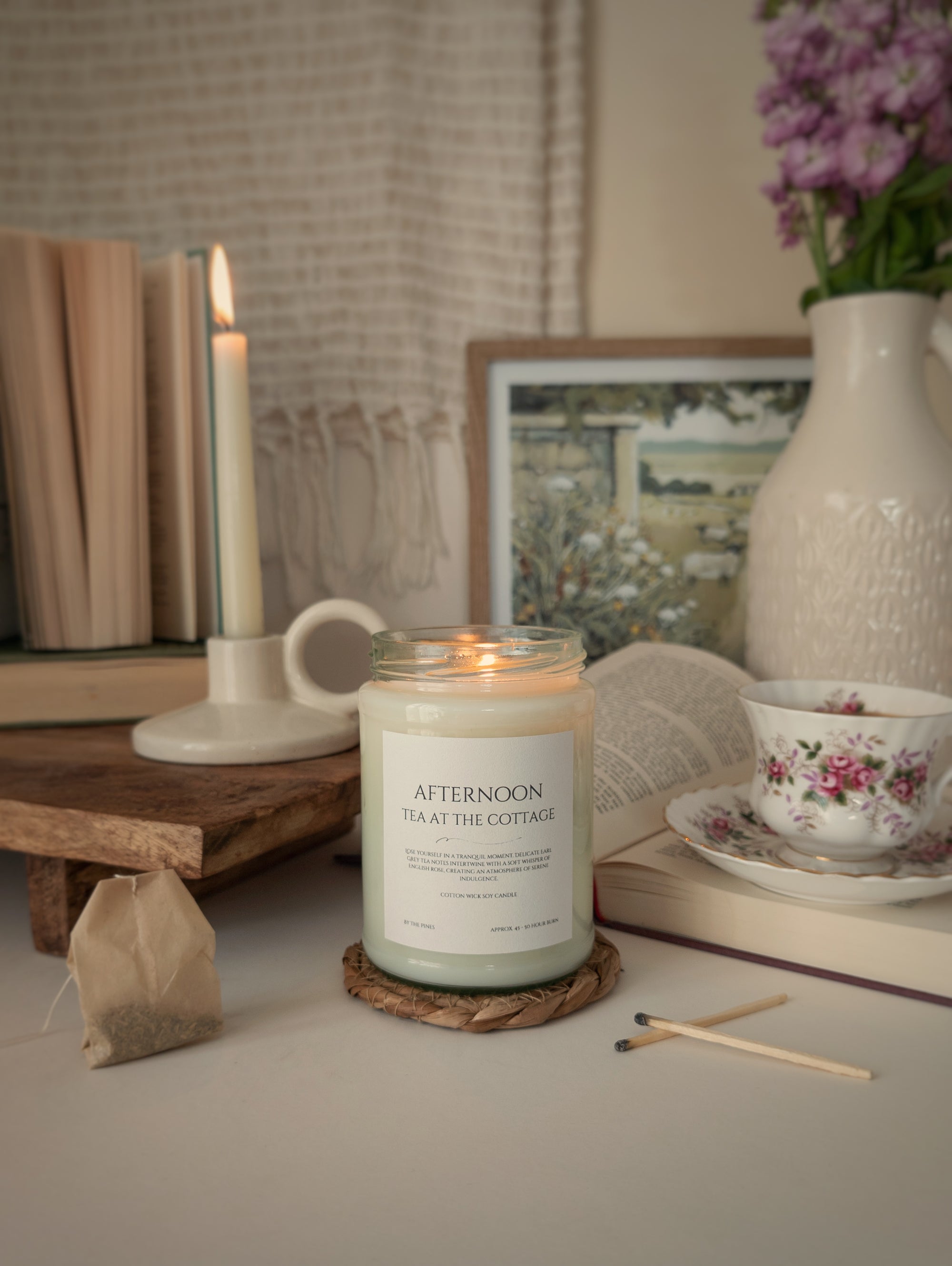 Afternoon Tea At The Cottage Candle
