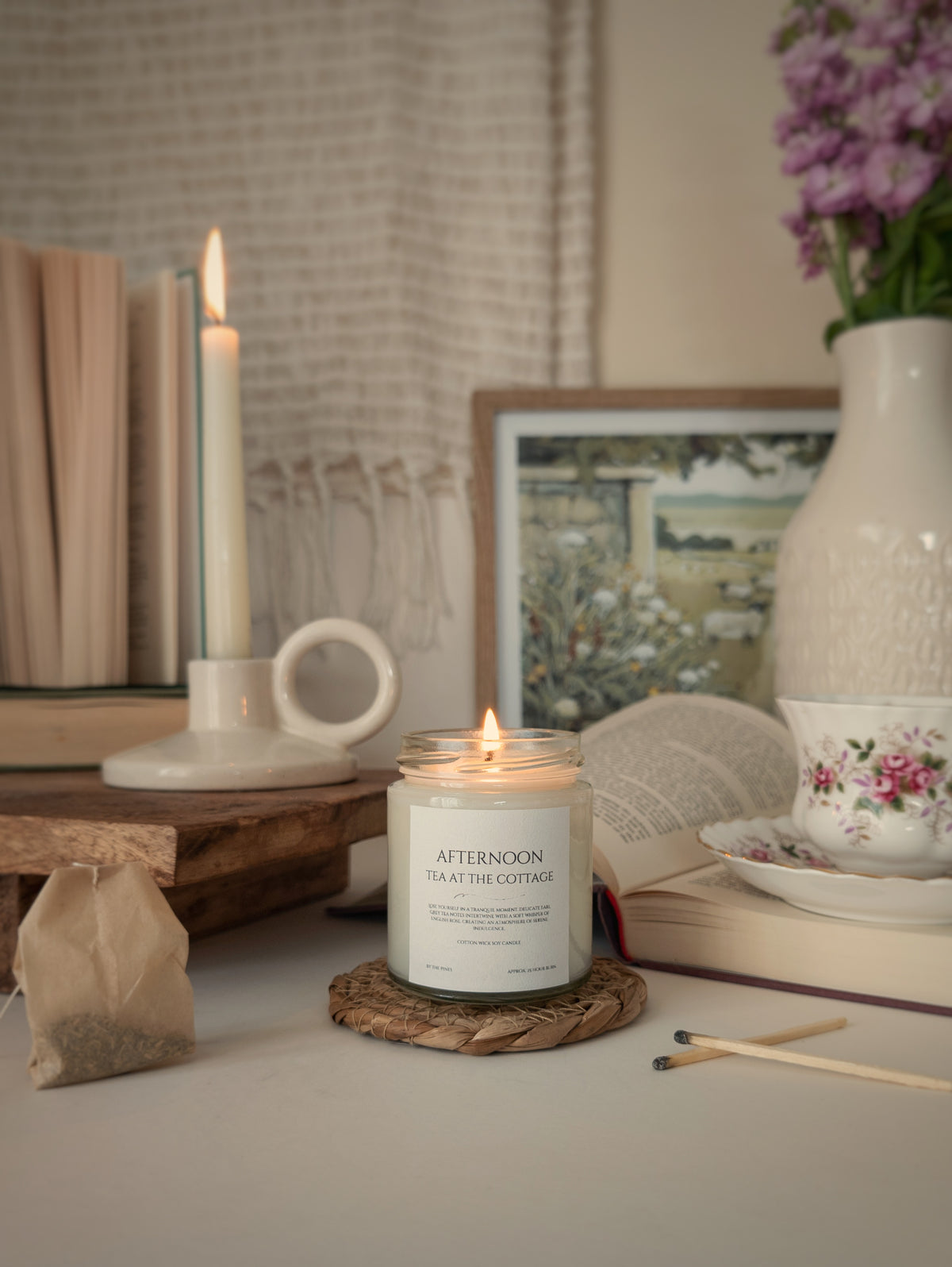 Afternoon Tea At The Cottage Candle