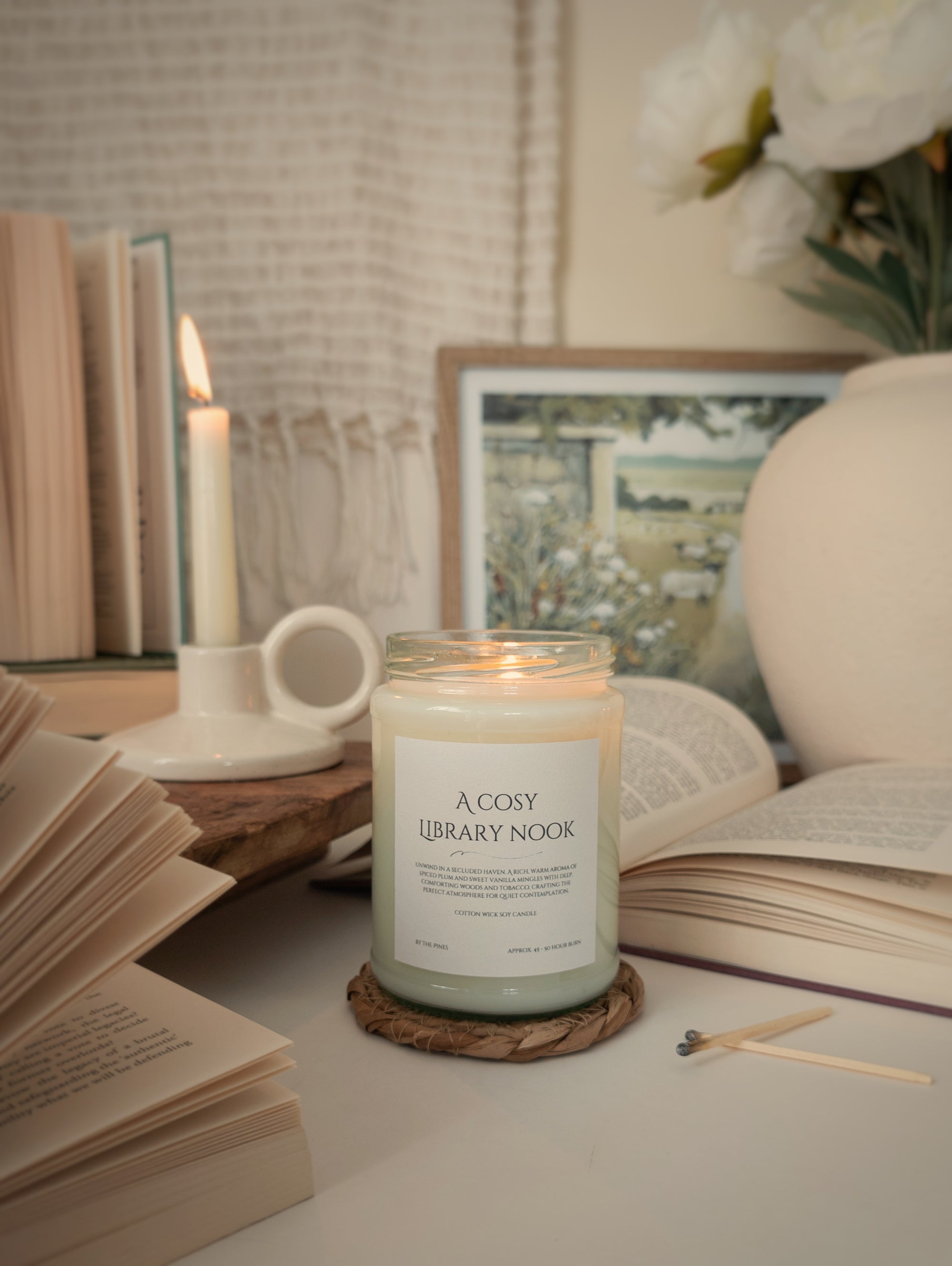Cosy Library Nook Candle