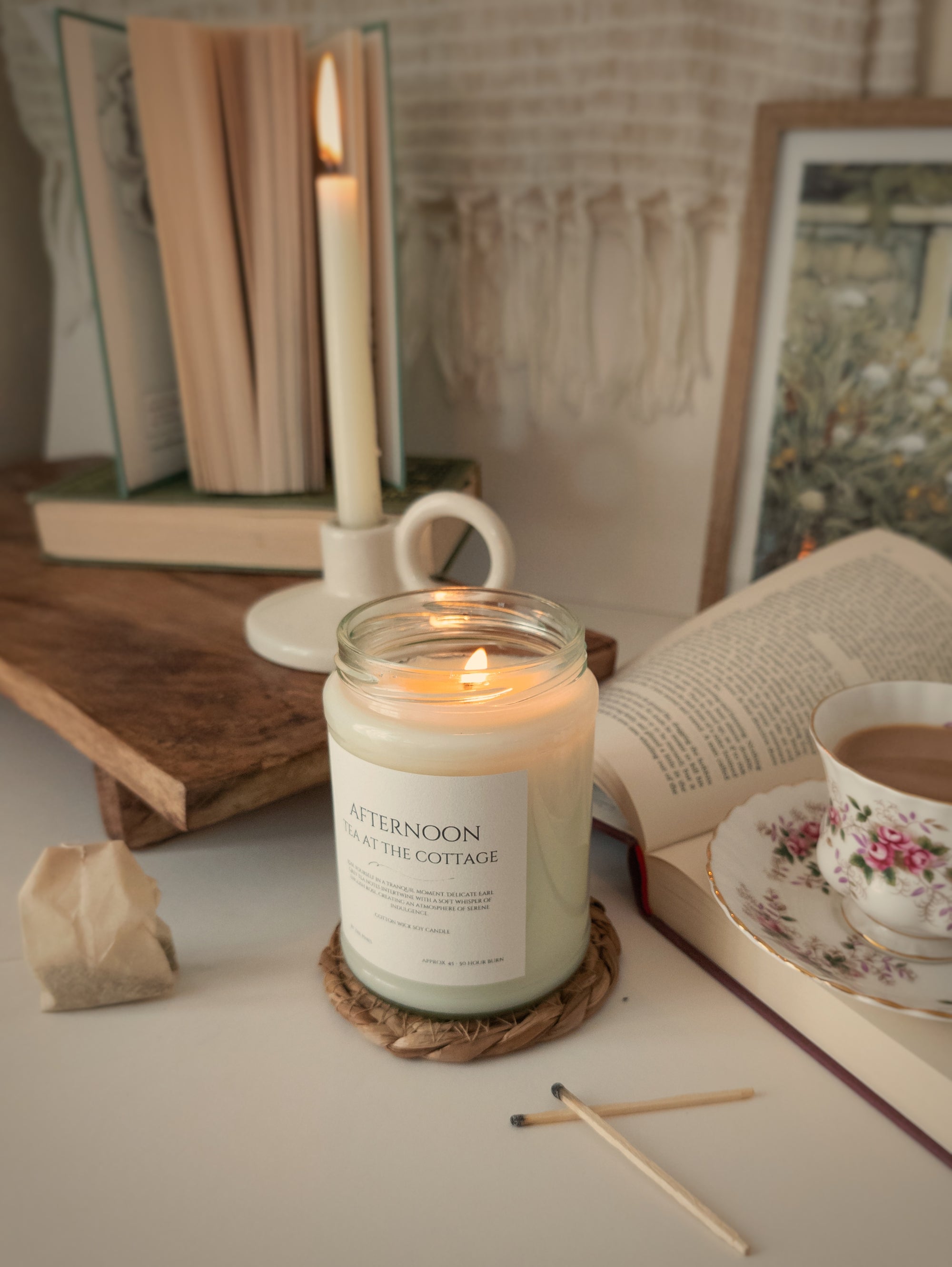 Afternoon Tea At The Cottage Candle