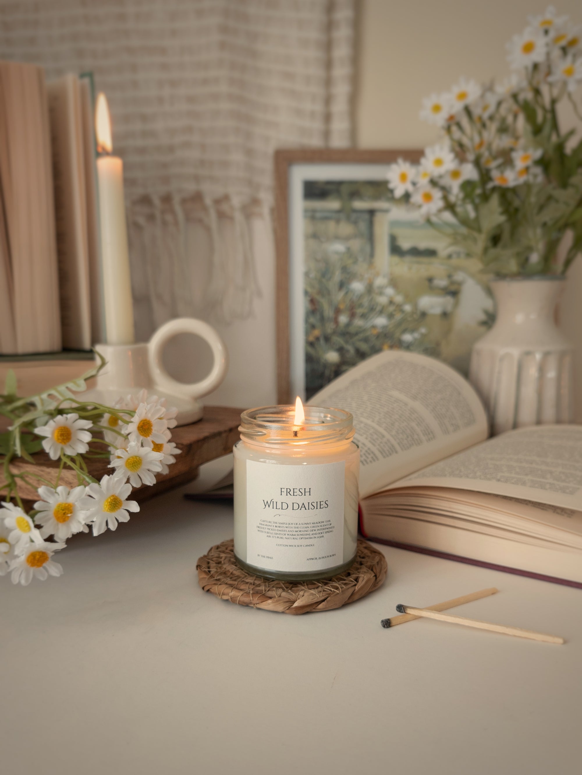 Fresh Wild Daisies Candle