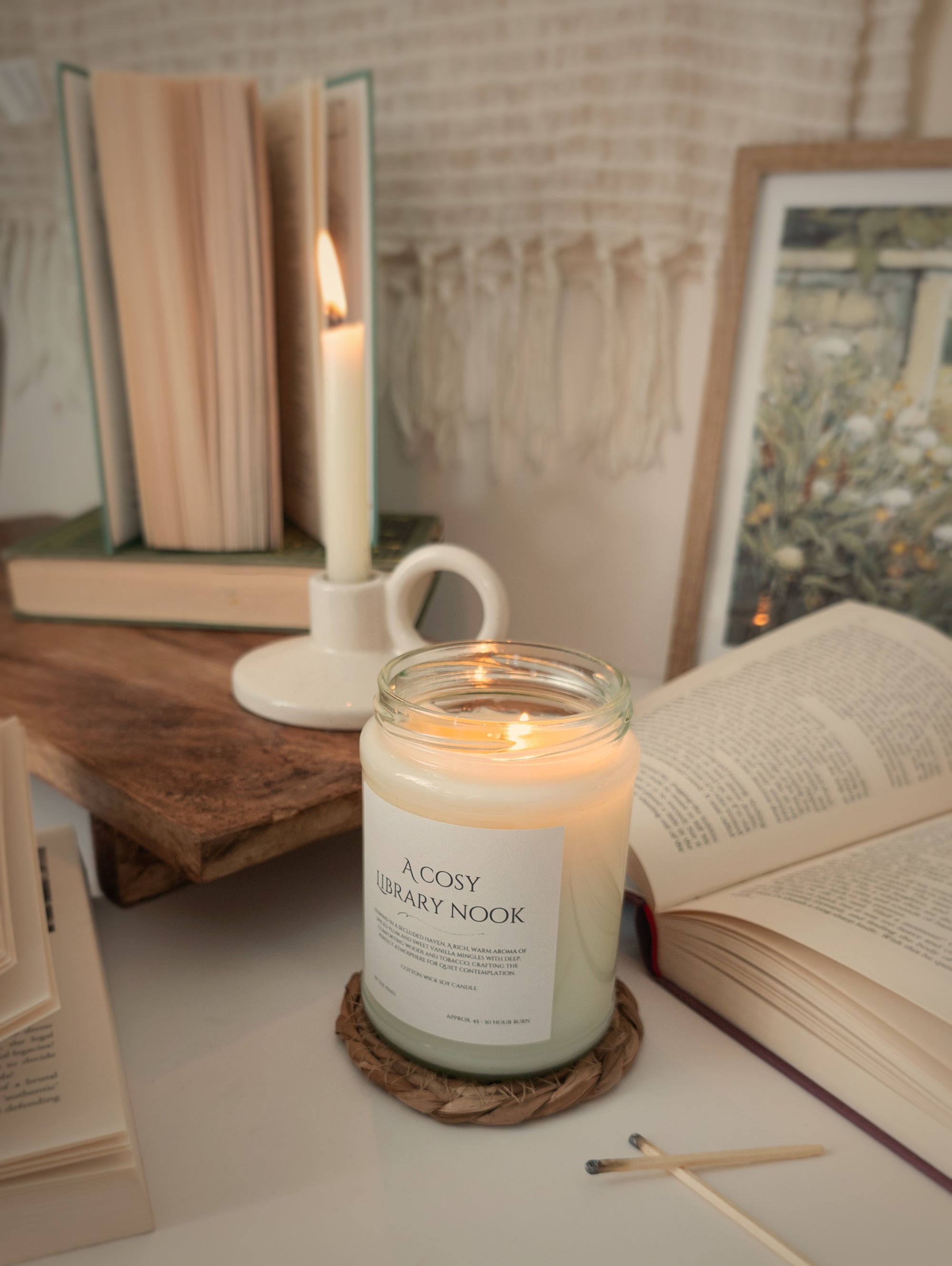 Cosy Library Nook Candle