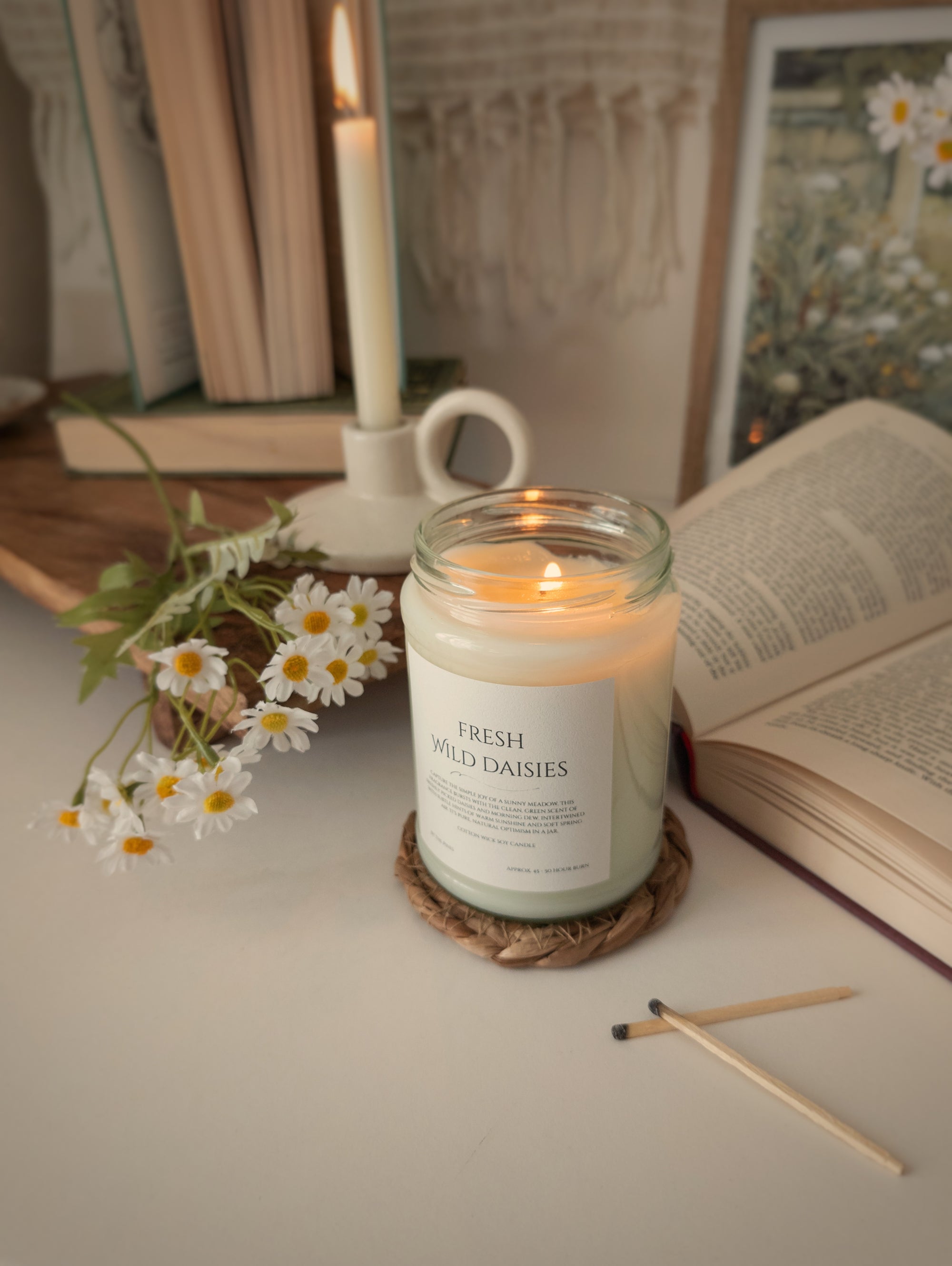 Fresh Wild Daisies Candle