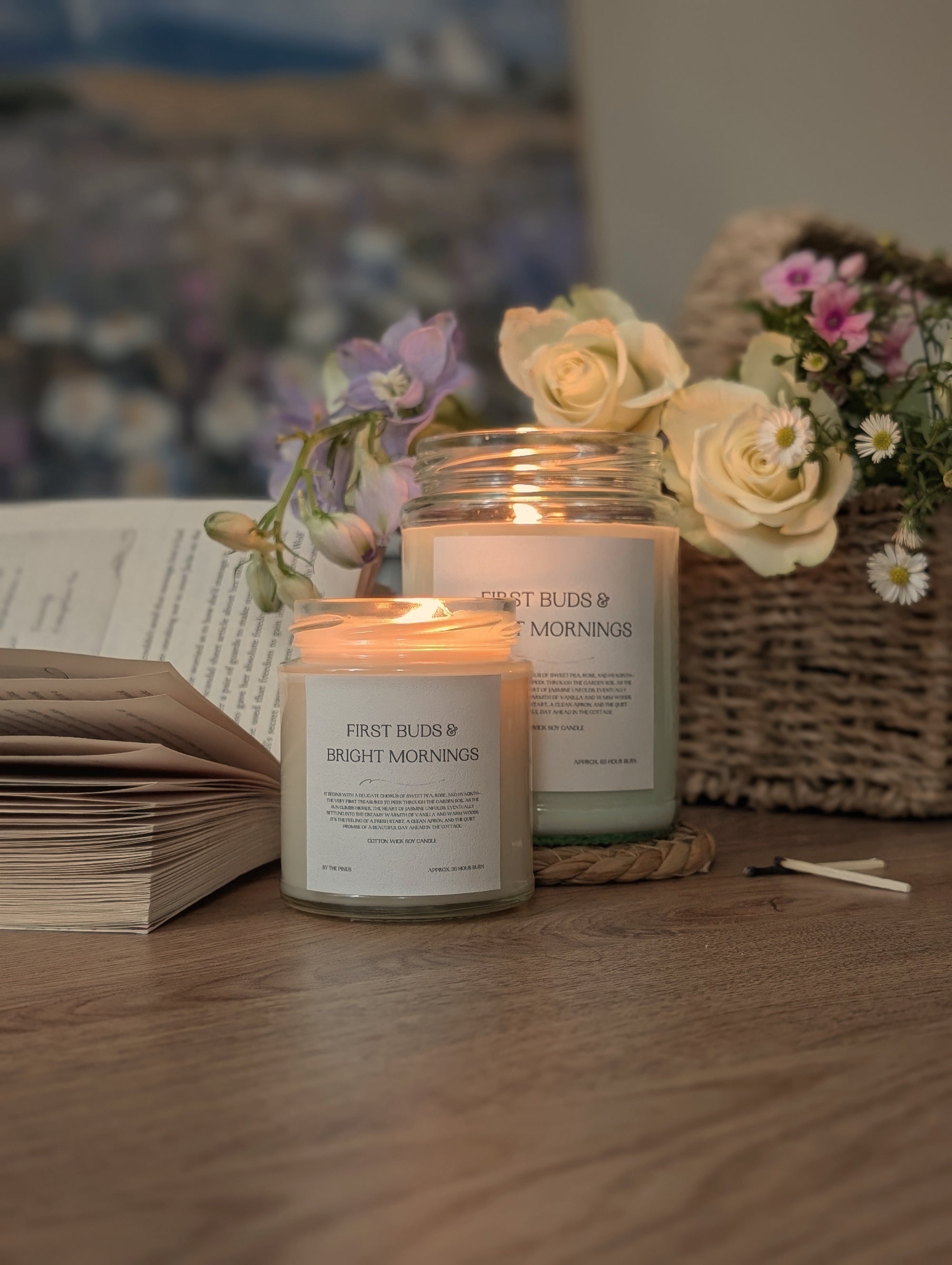 First Buds & Bright Mornings  Candle