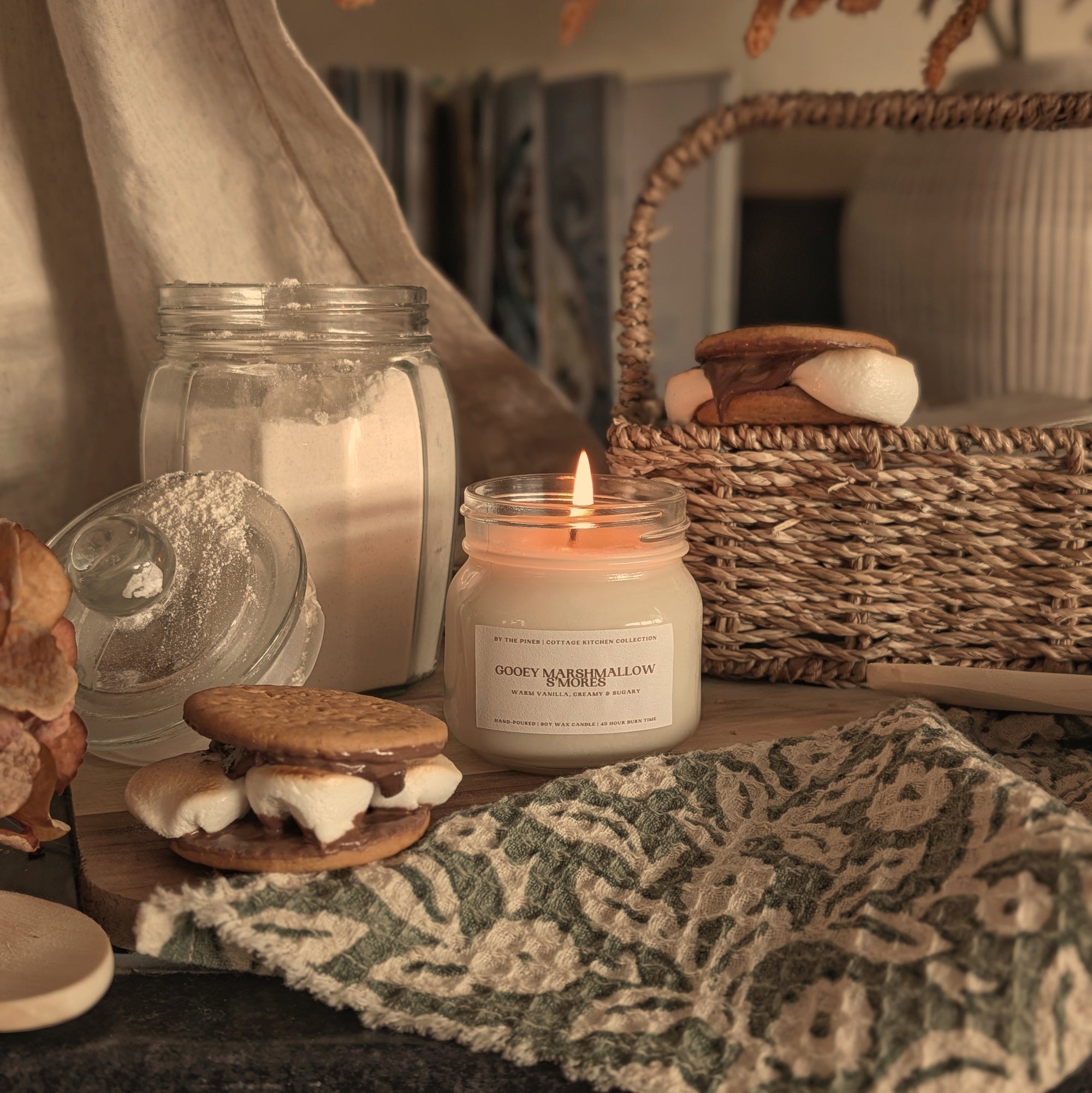 Gooey Marshmallow S'mores Candle