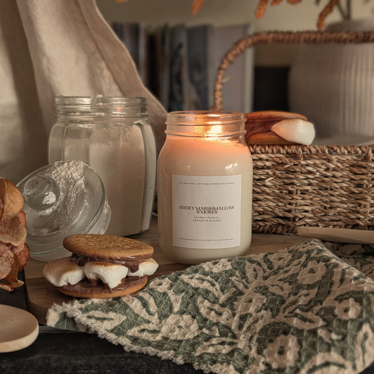 Gooey Marshmallow S'mores Candle