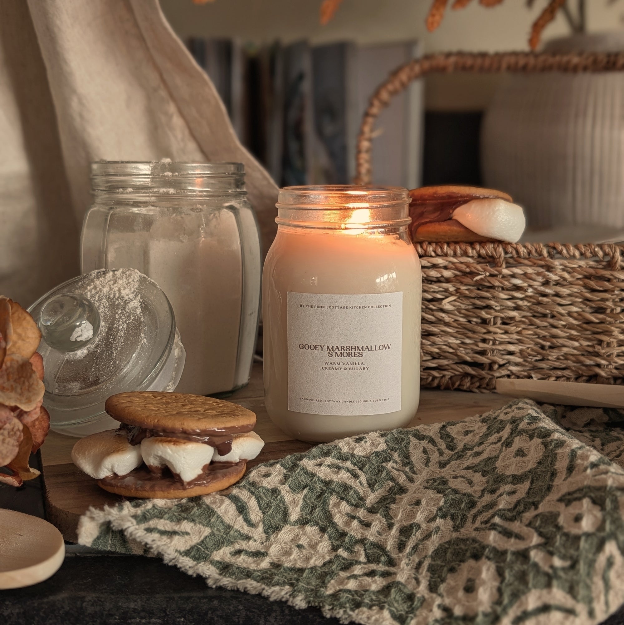 Gooey Marshmallow S'mores Candle