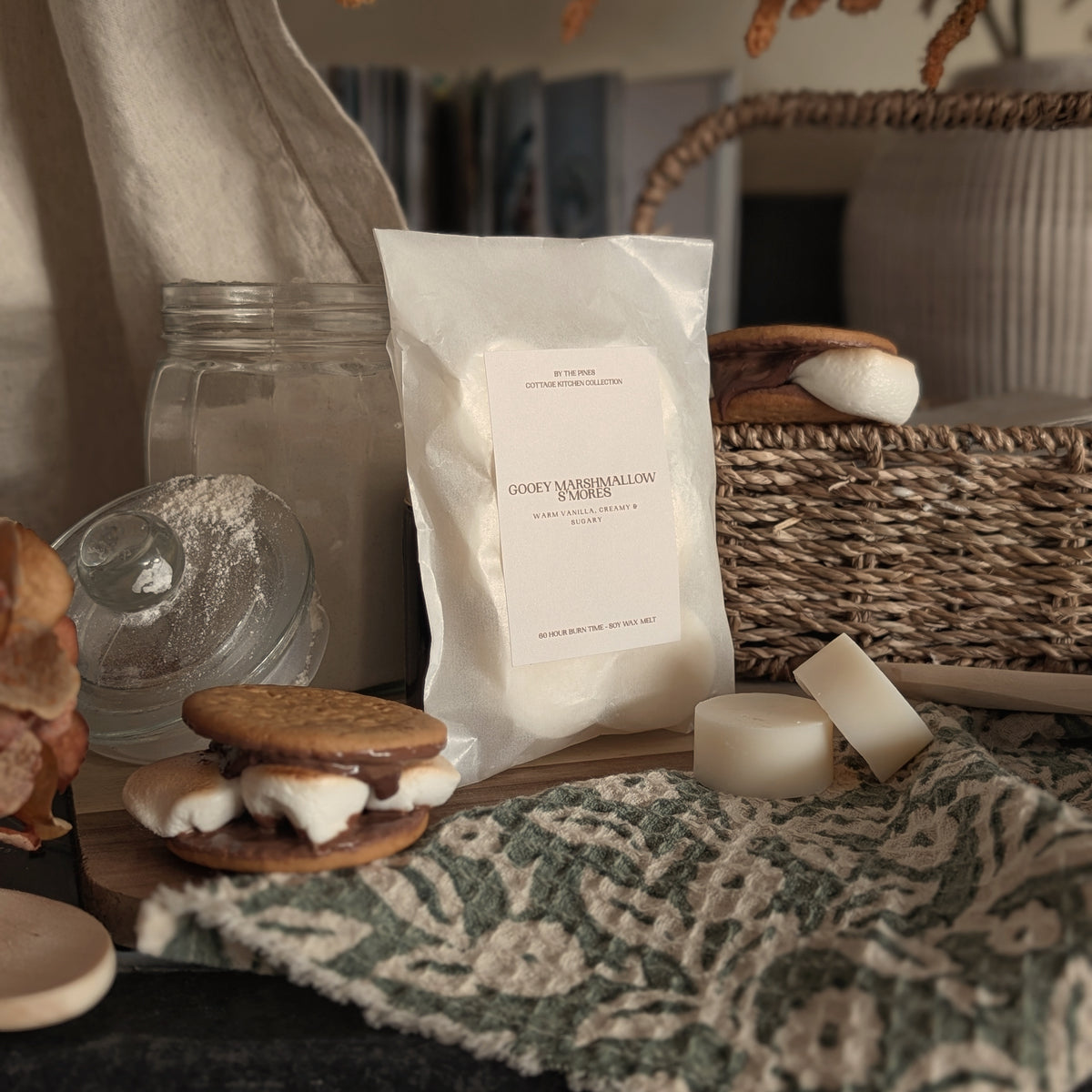 Gooey Marshmallow S'mores Wax Melt