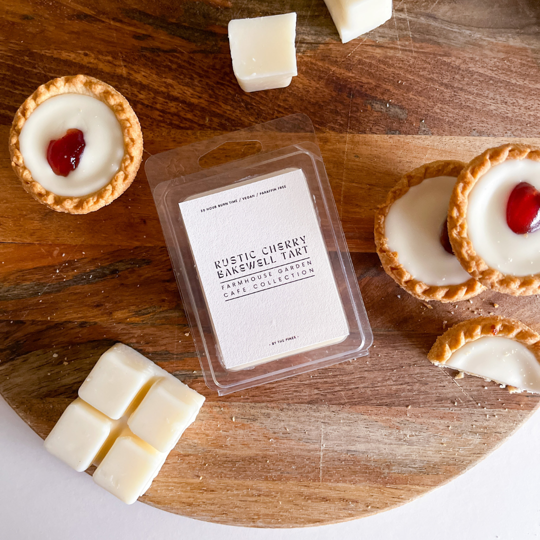 Farmhouse Rustic Cherry Bakewell Tart Wax Melt 90g