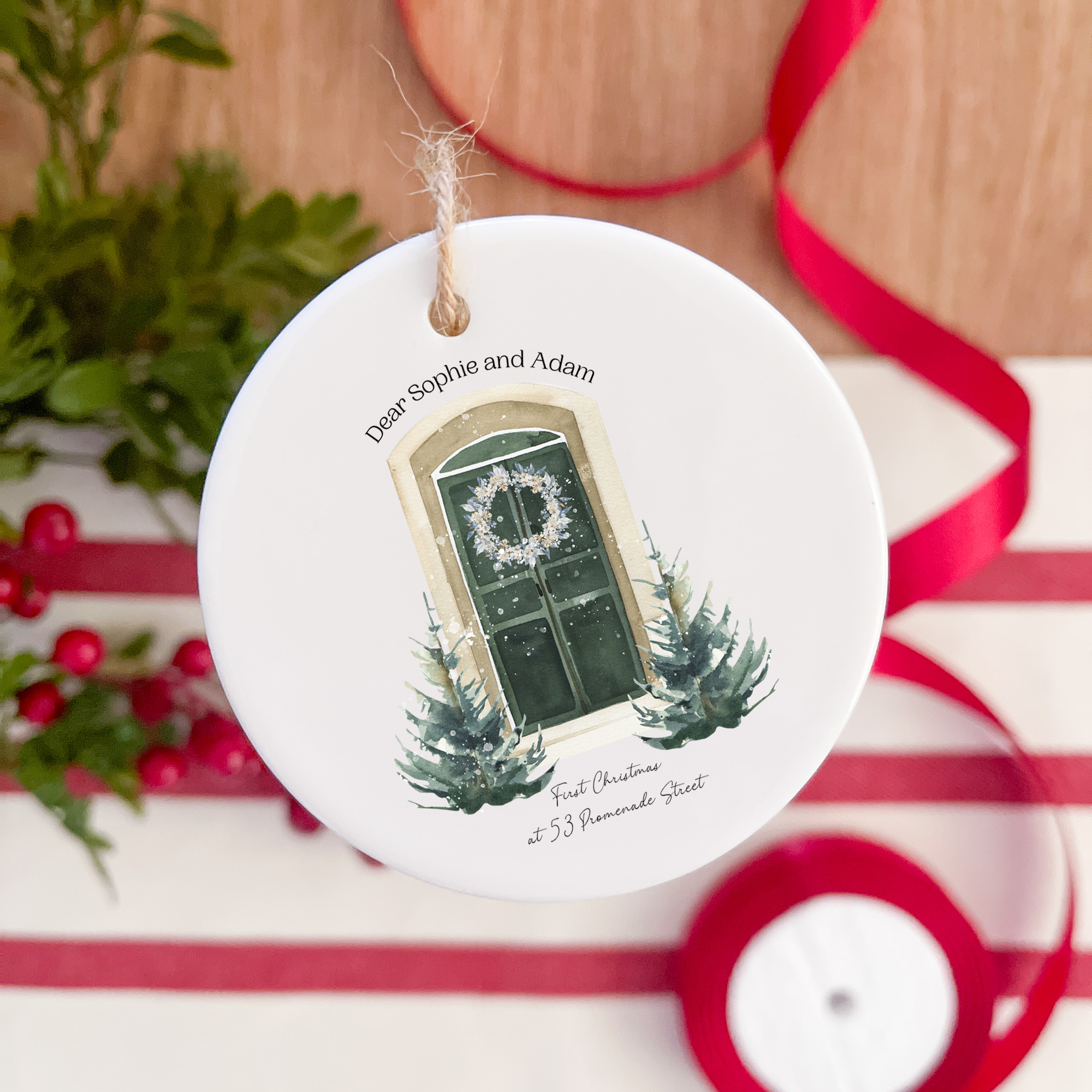 1st Christmas Home Ceramic