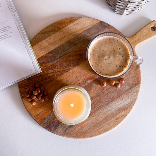Farmhouse Hazelnut Cappuccino Candle 200g
