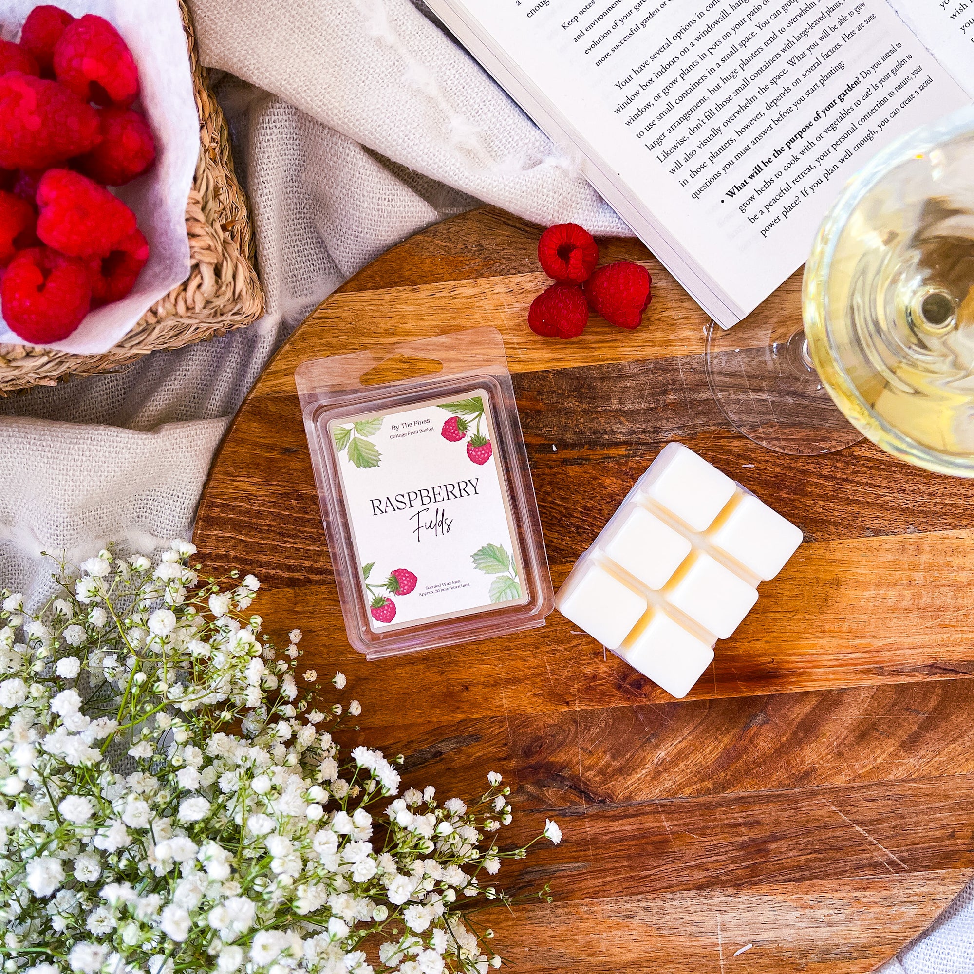 Raspberry Fields Cottage Fruit Basket Wax Melt