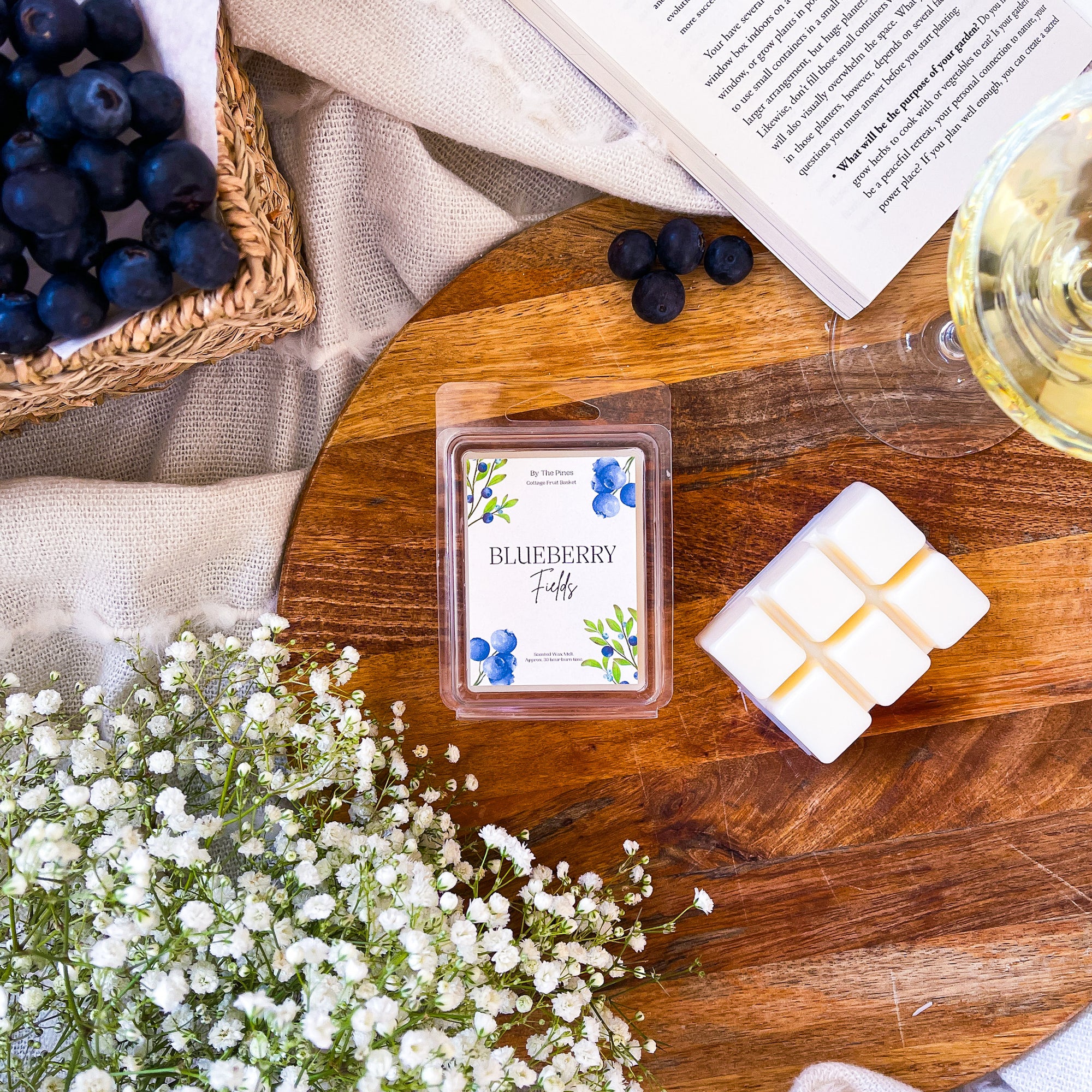 Blueberry Fields Cottage Fruit Basket Wax Melt