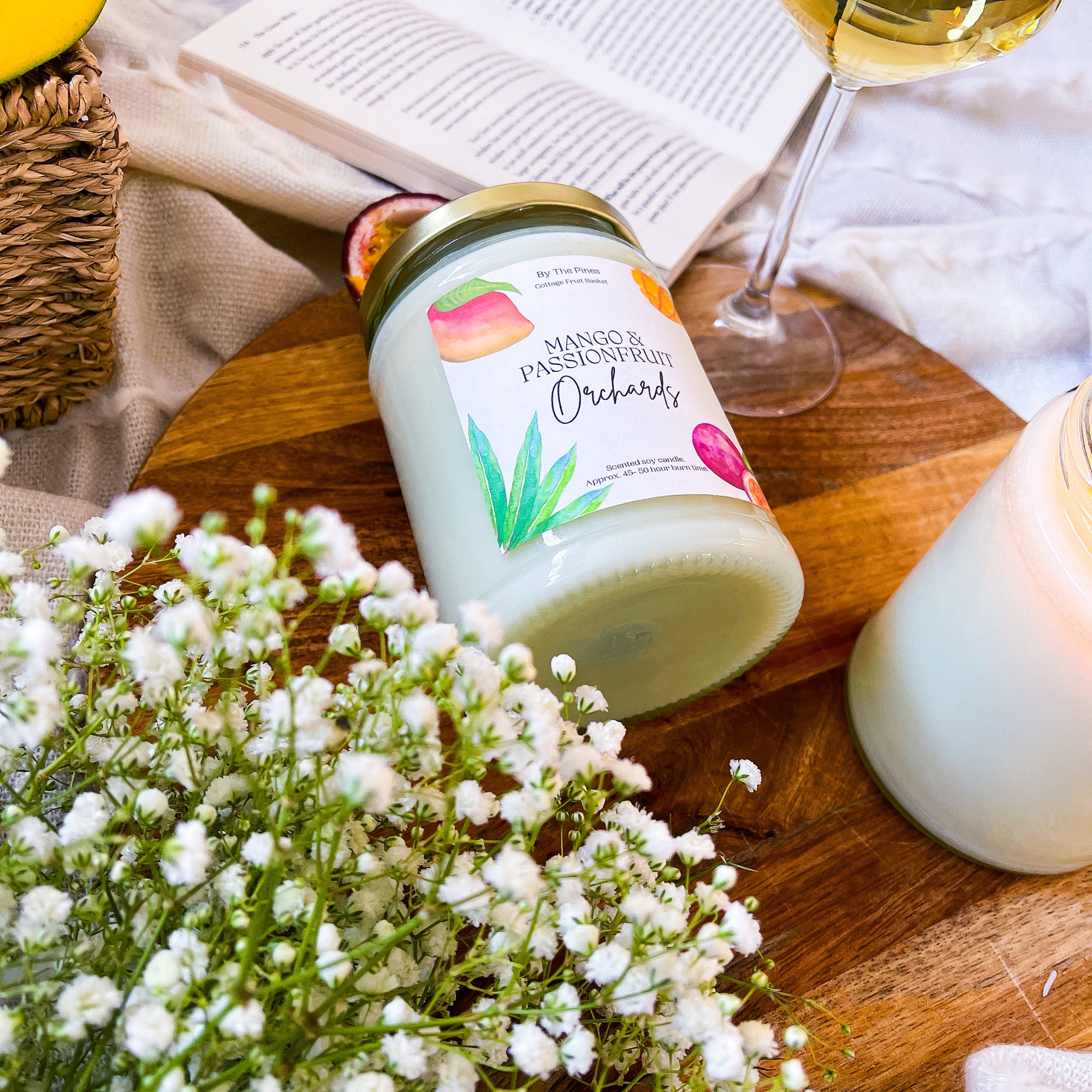 Mango & Passionfruit Orchards Cottage Fruit Basket Candle