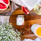 Grapefruit Burst Cottage Fruit Basket Candle