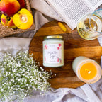 Peachy Days Cottage Fruit Basket Candle