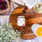 Cherry Picking Cottage Fruit Basket Candle