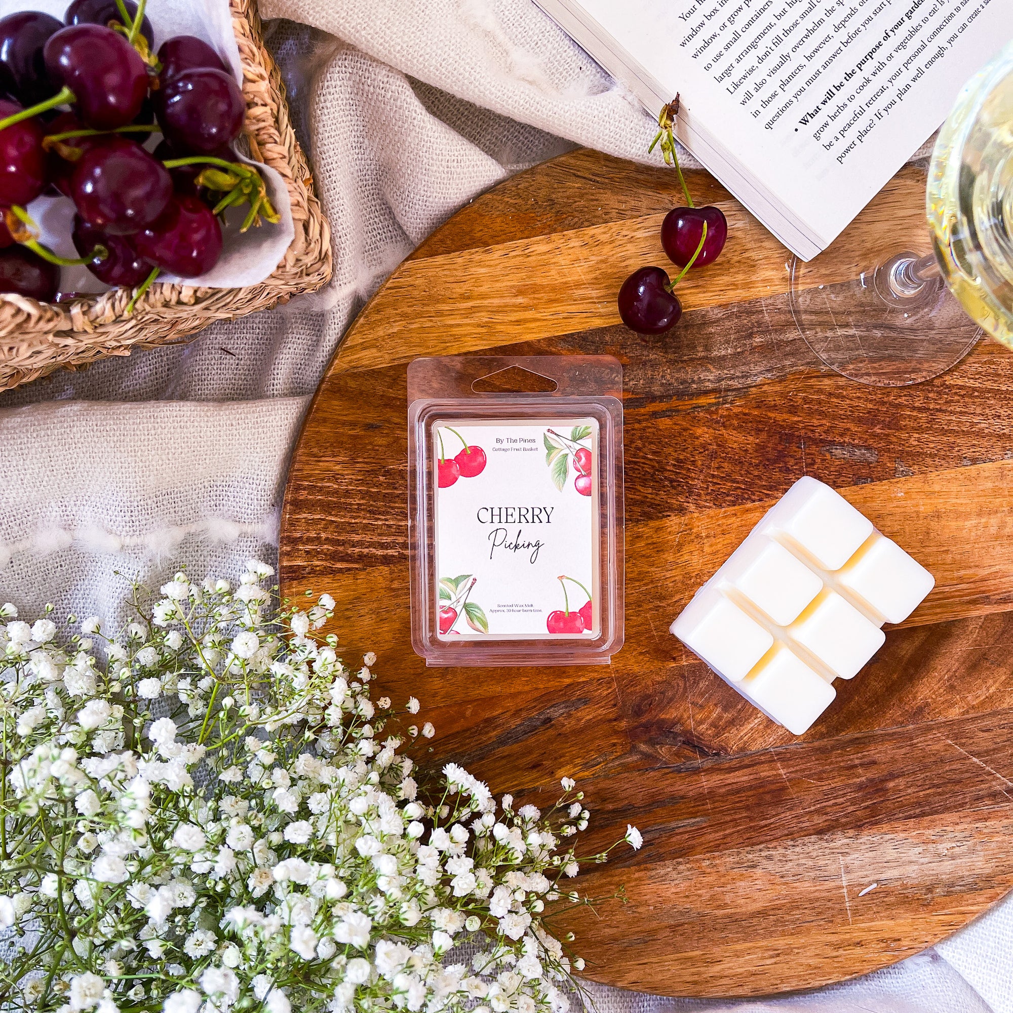 Cherry Picking Cottage Fruit Basket Wax Melt