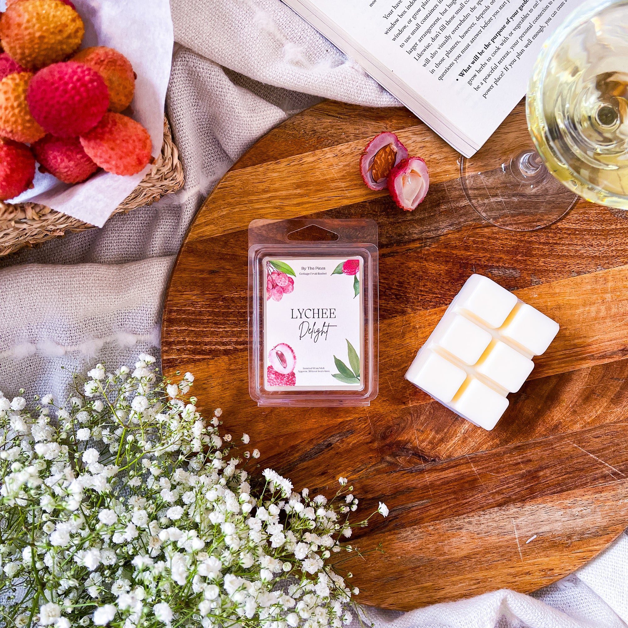 Lychee Delight Cottage Fruit Basket Wax Melt