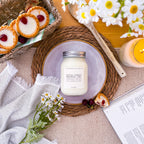Farmhouse Rustic Cherry Bakewell Tart Candle
