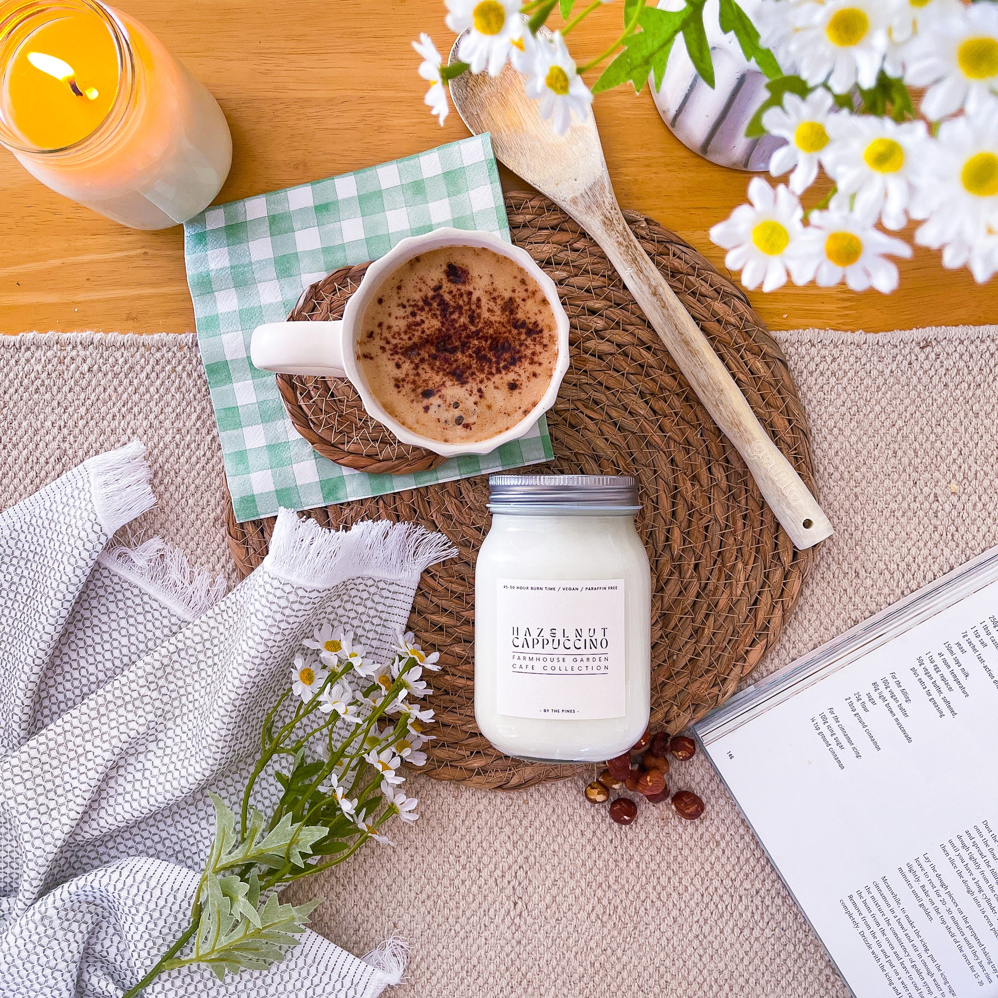 Farmhouse Hazelnut Cappuccino Candle
