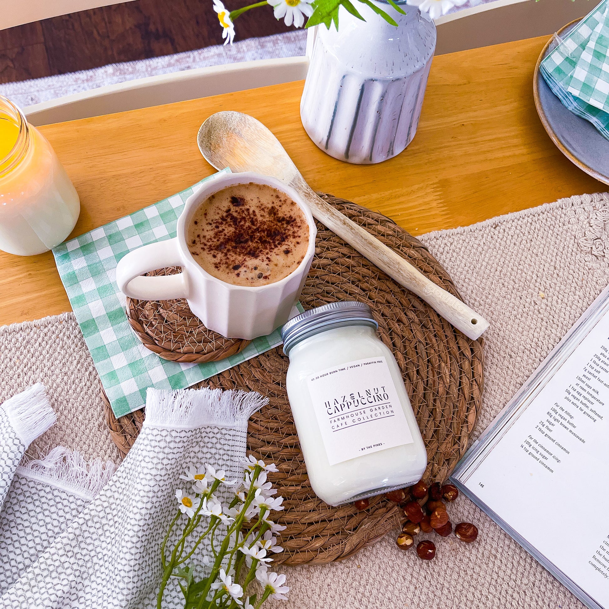 Farmhouse Hazelnut Cappuccino Candle
