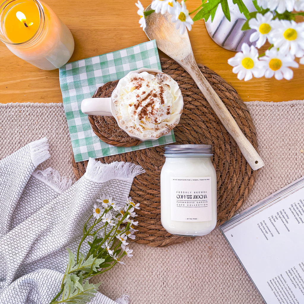 Farmhouse Freshly Brewed Coffee Mocha Candle