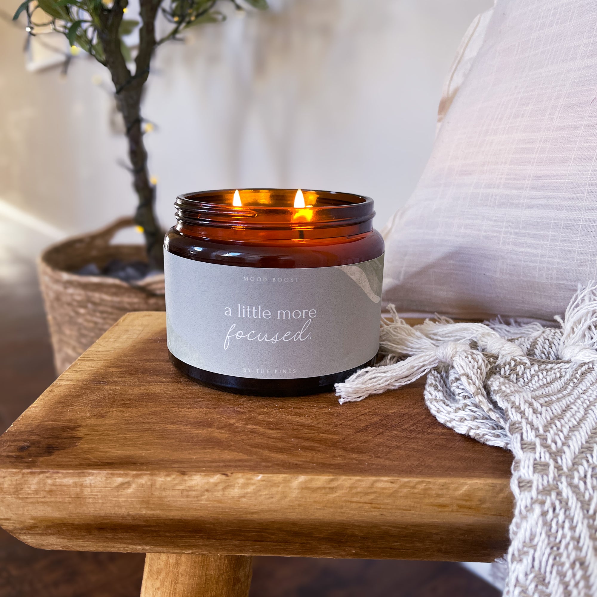 More Focused Essential Oils Candle