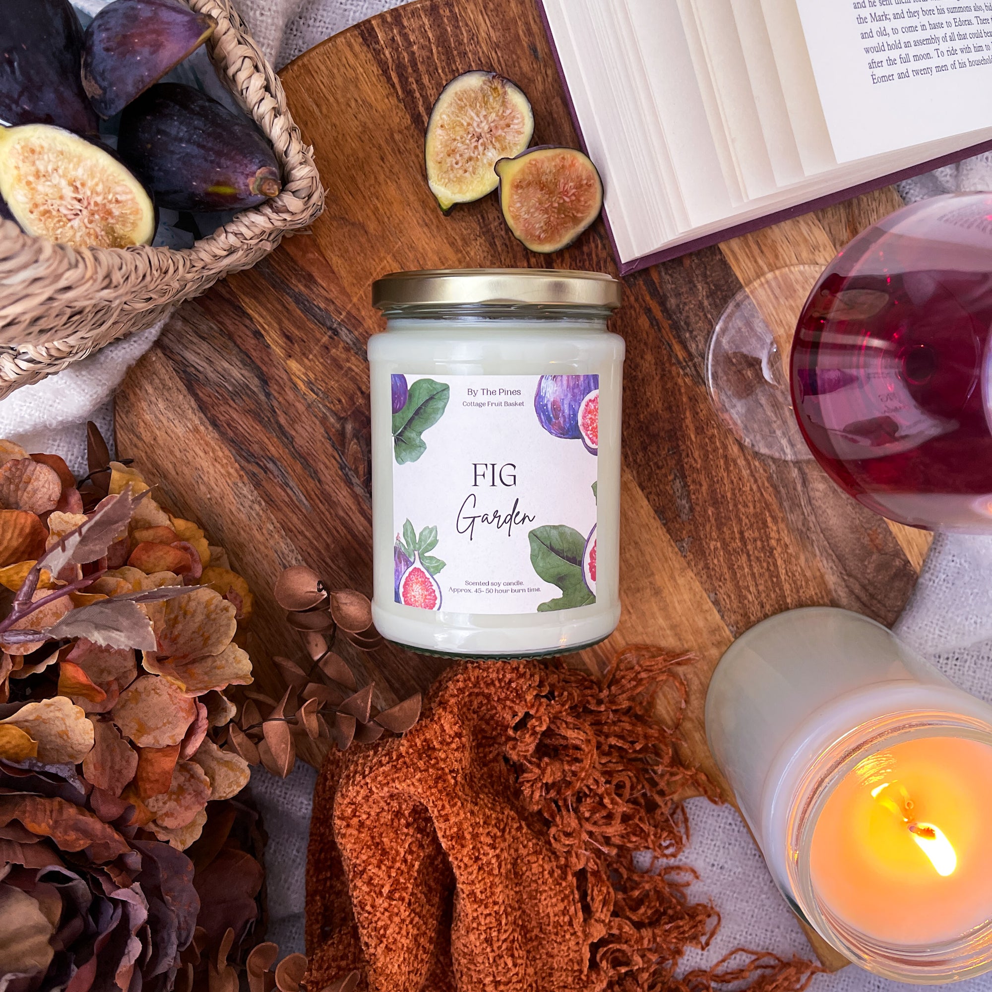 Fig Garden Cottage Fruit Basket Candle