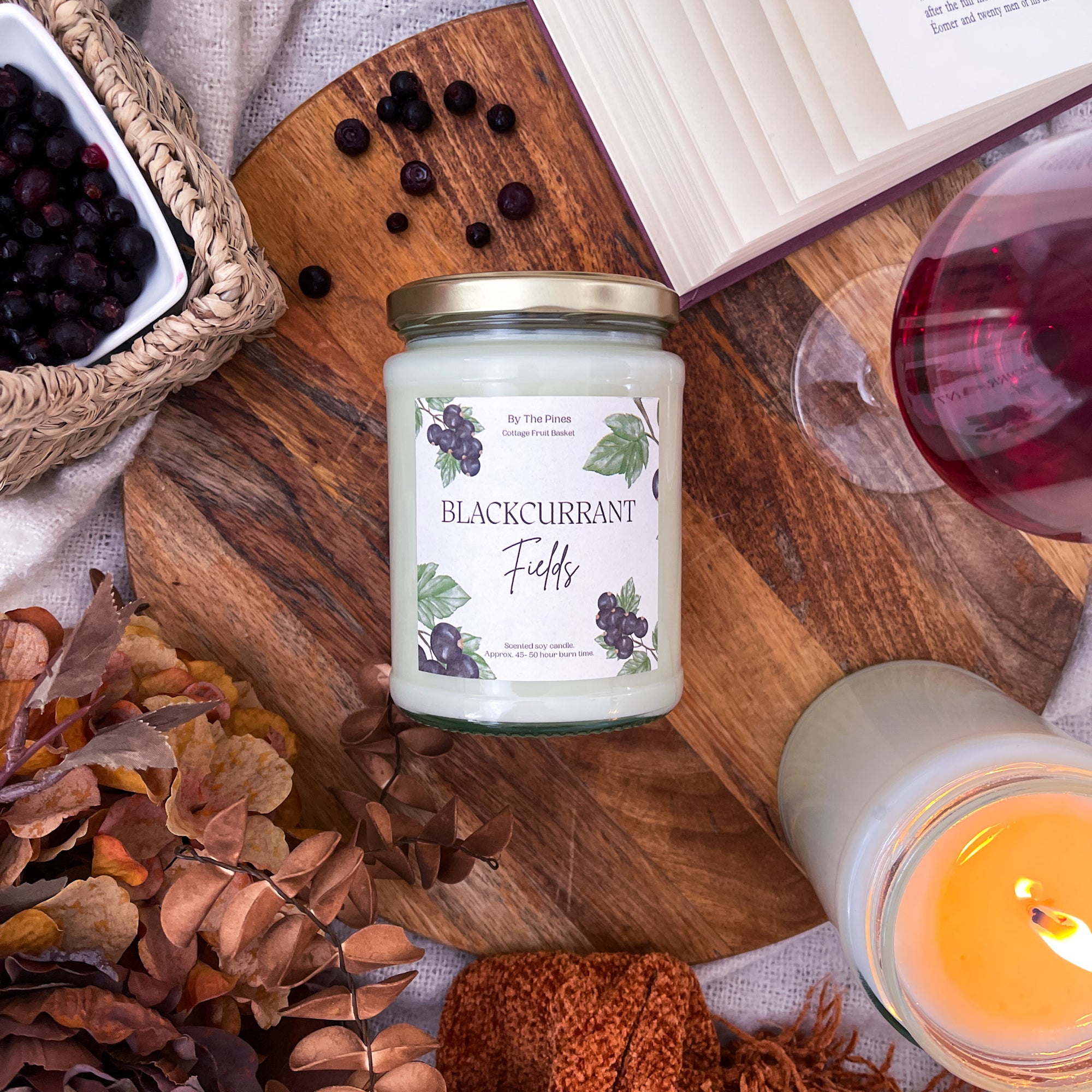 Blackcurrant Fields Cottage Fruit Basket Candle