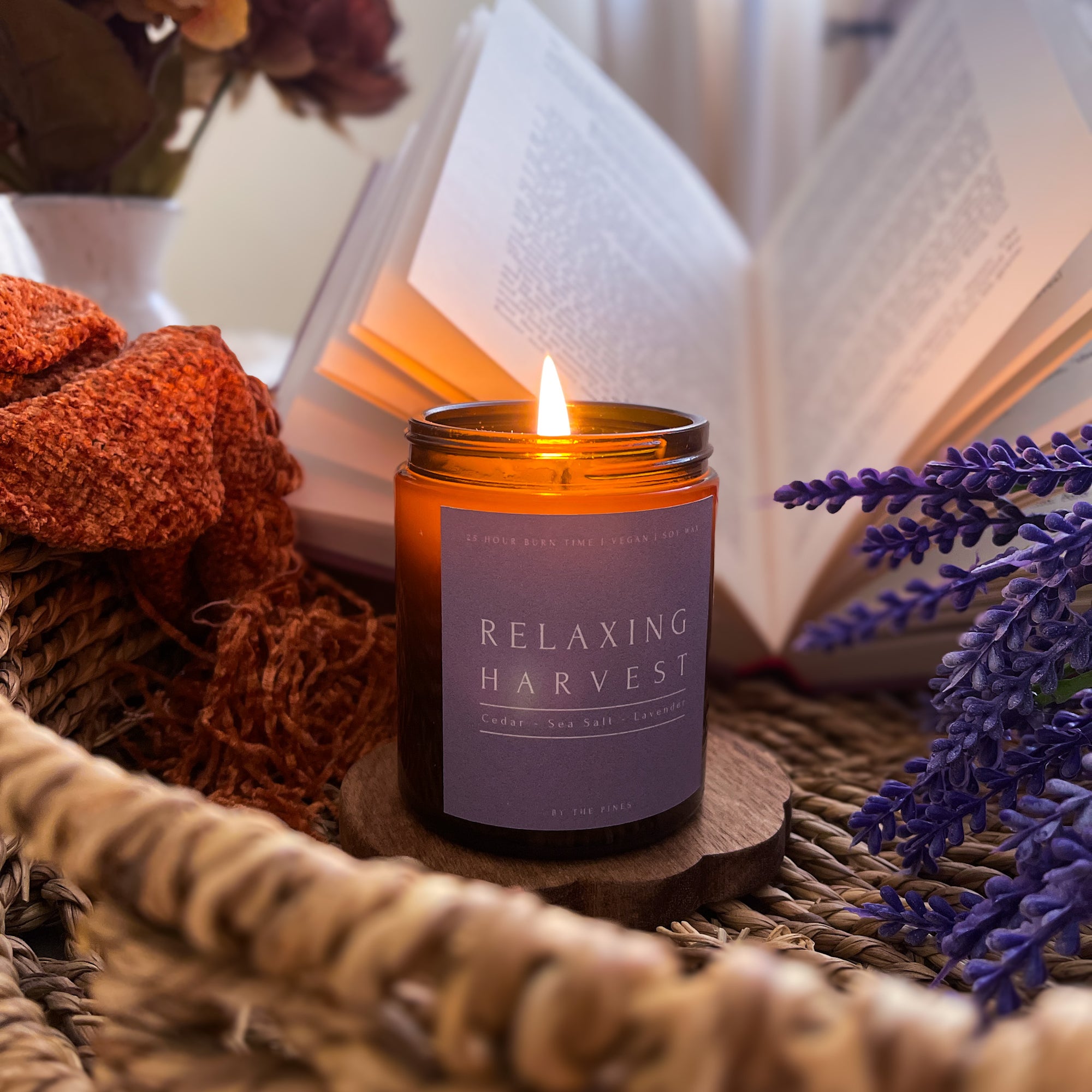 Relaxing Harvest Nature Collection Candle 150g
