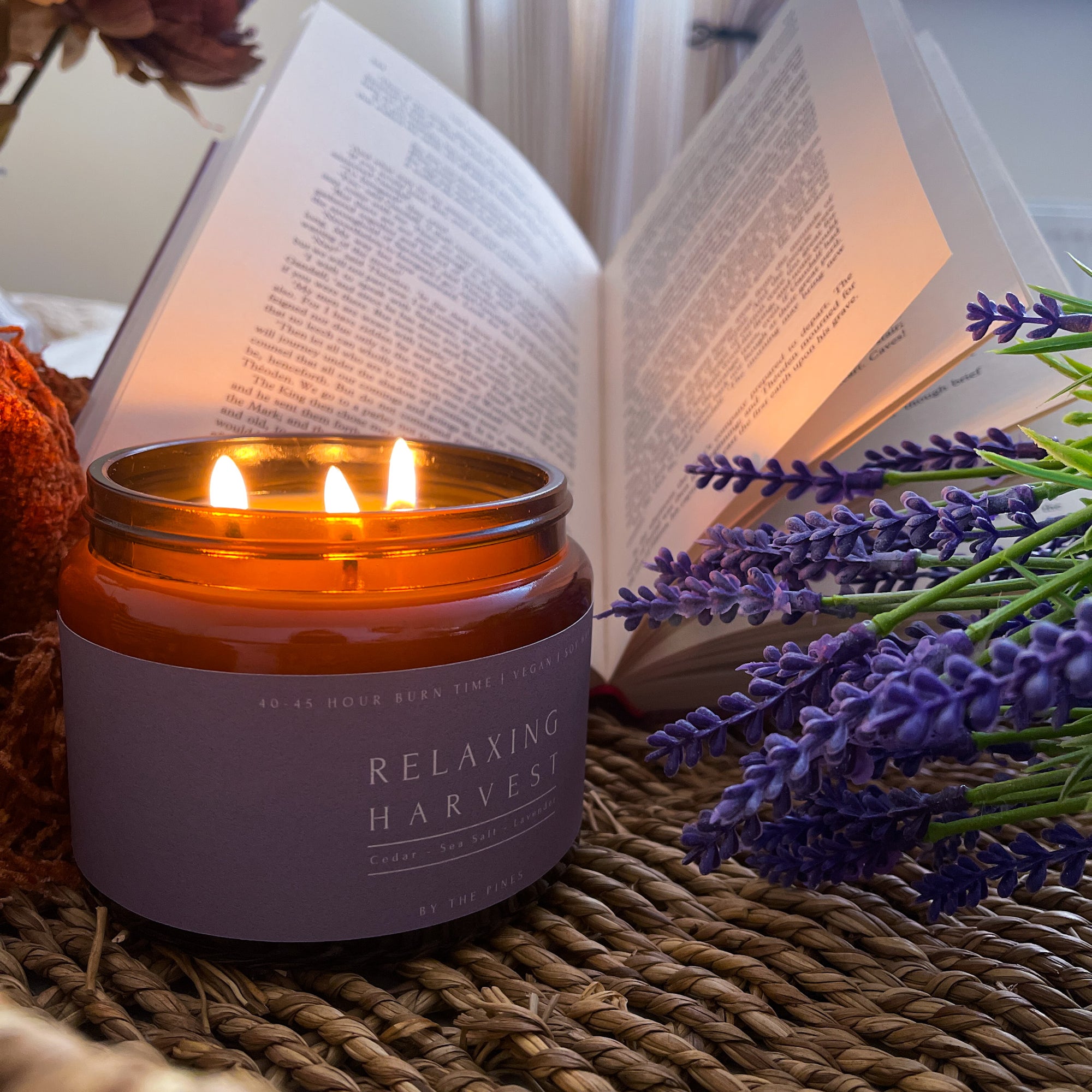 Relaxing Harvest Nature Collection Candle