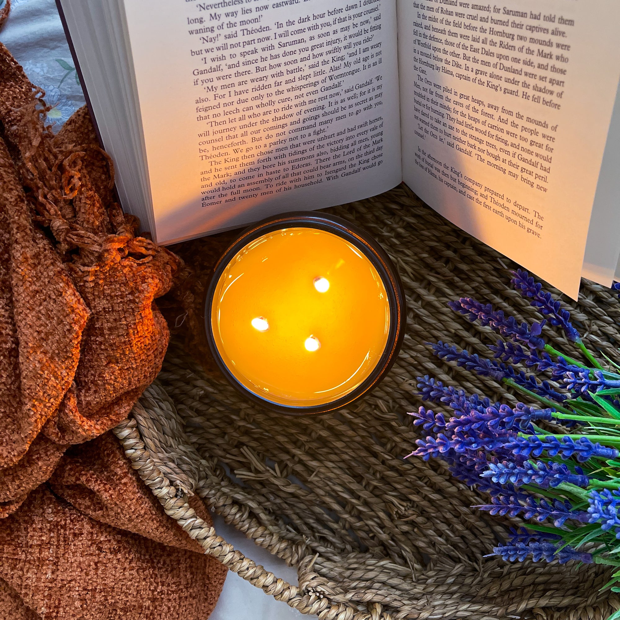 Relaxing Harvest Nature Collection Candle
