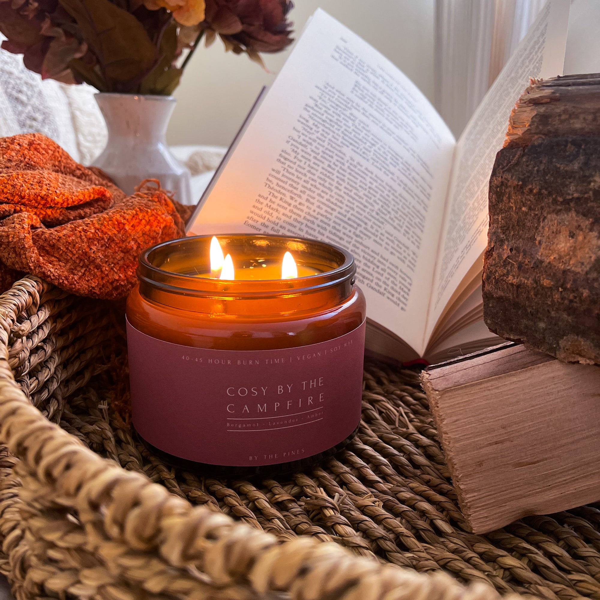 Cosy By The Campfire Nature Collection Candle