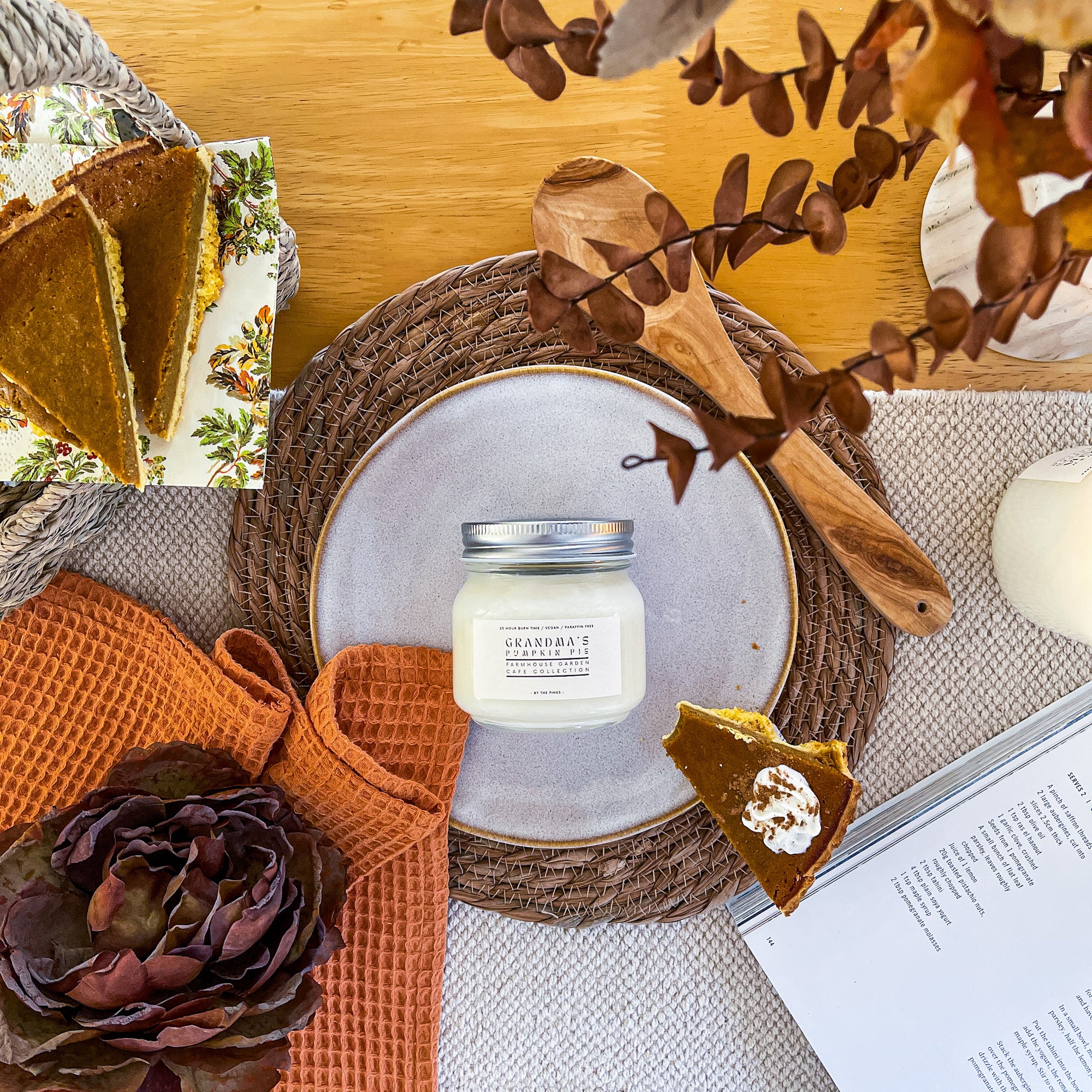 Grandma's Pumpkin Pie Farmhouse Candle 200g