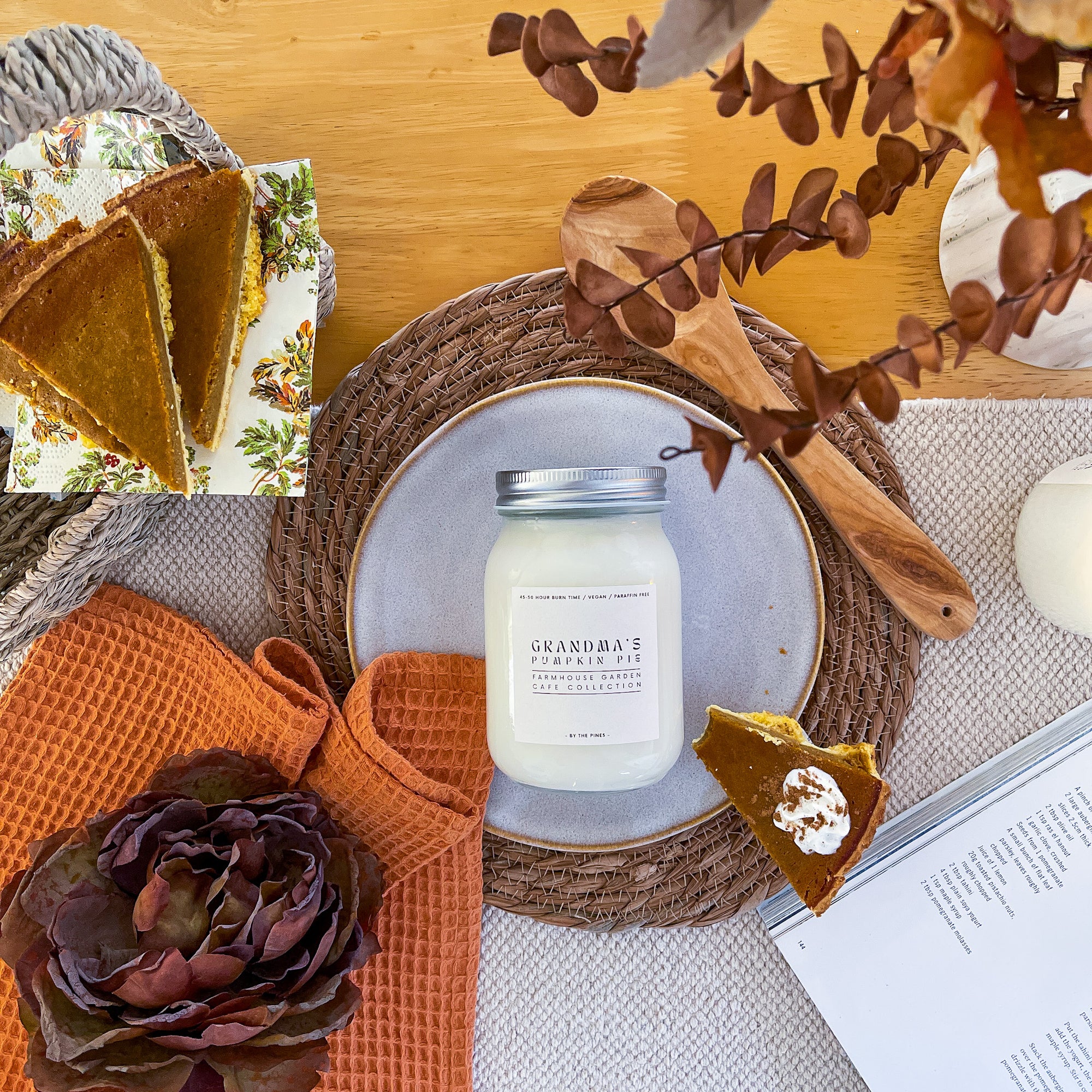 Grandma's Pumpkin Pie Farmhouse Candle
