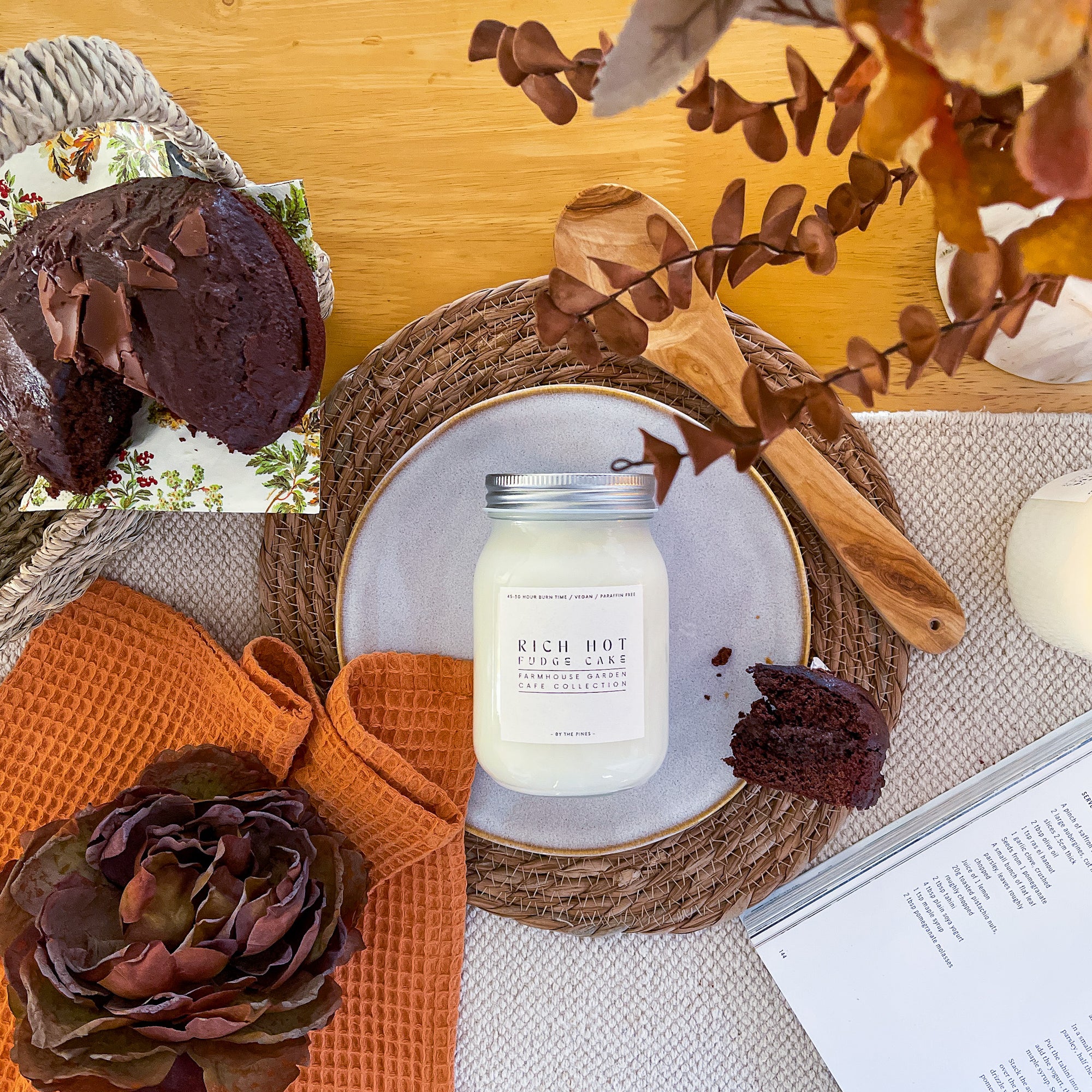 Rich Hot Fudge Cake Farmhouse Candle