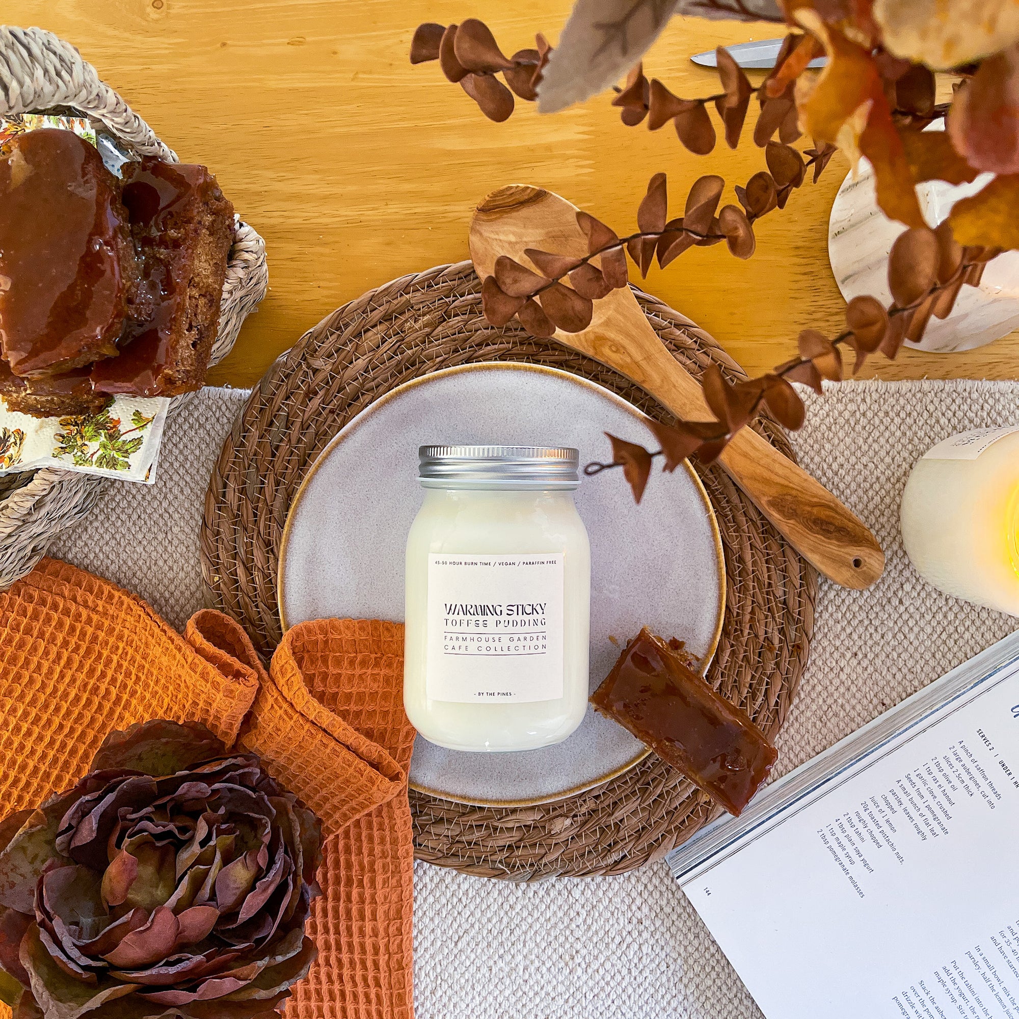 Warming Sticky Toffee Pudding Farmhouse Candle