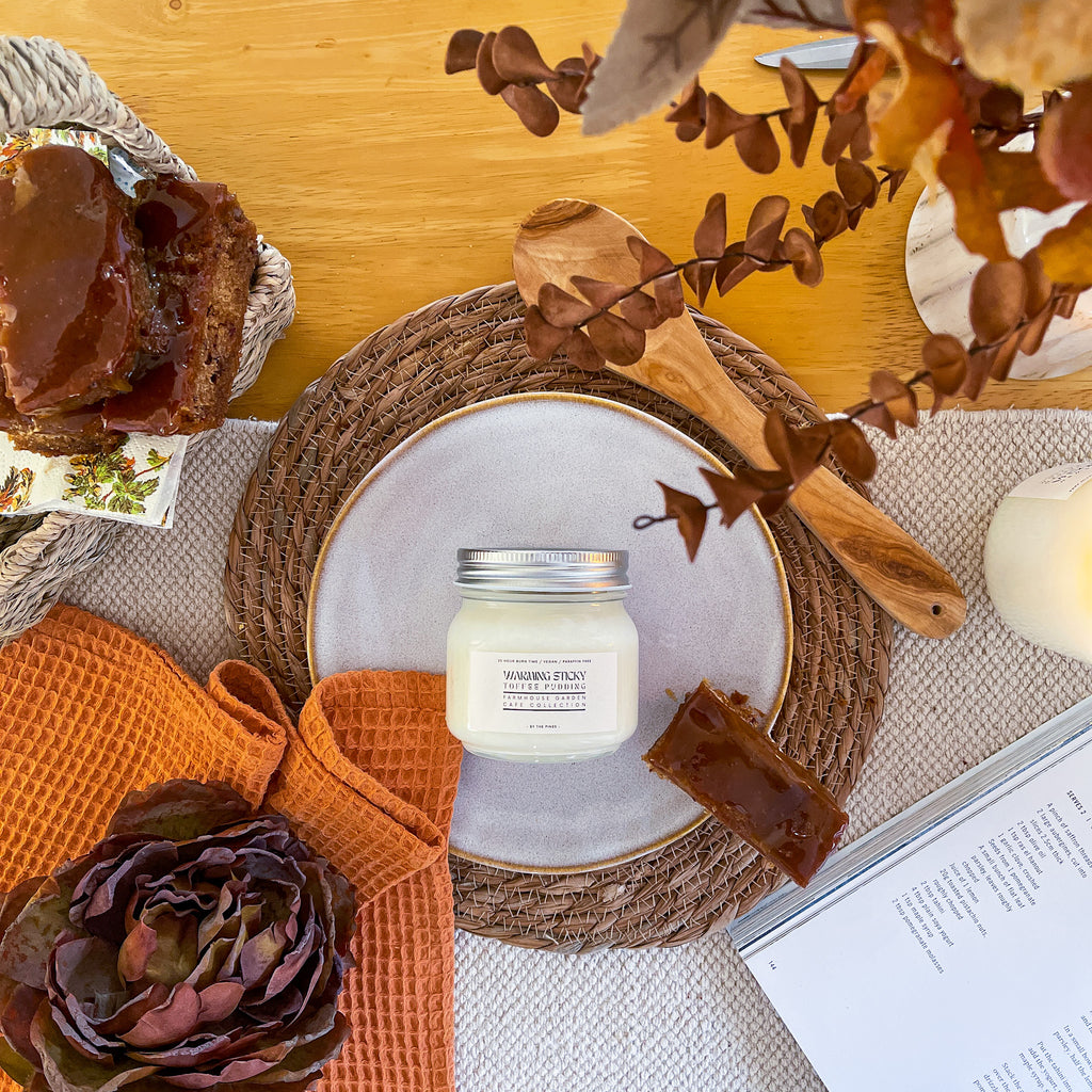 Warming Sticky Toffee Pudding Farmhouse Candle