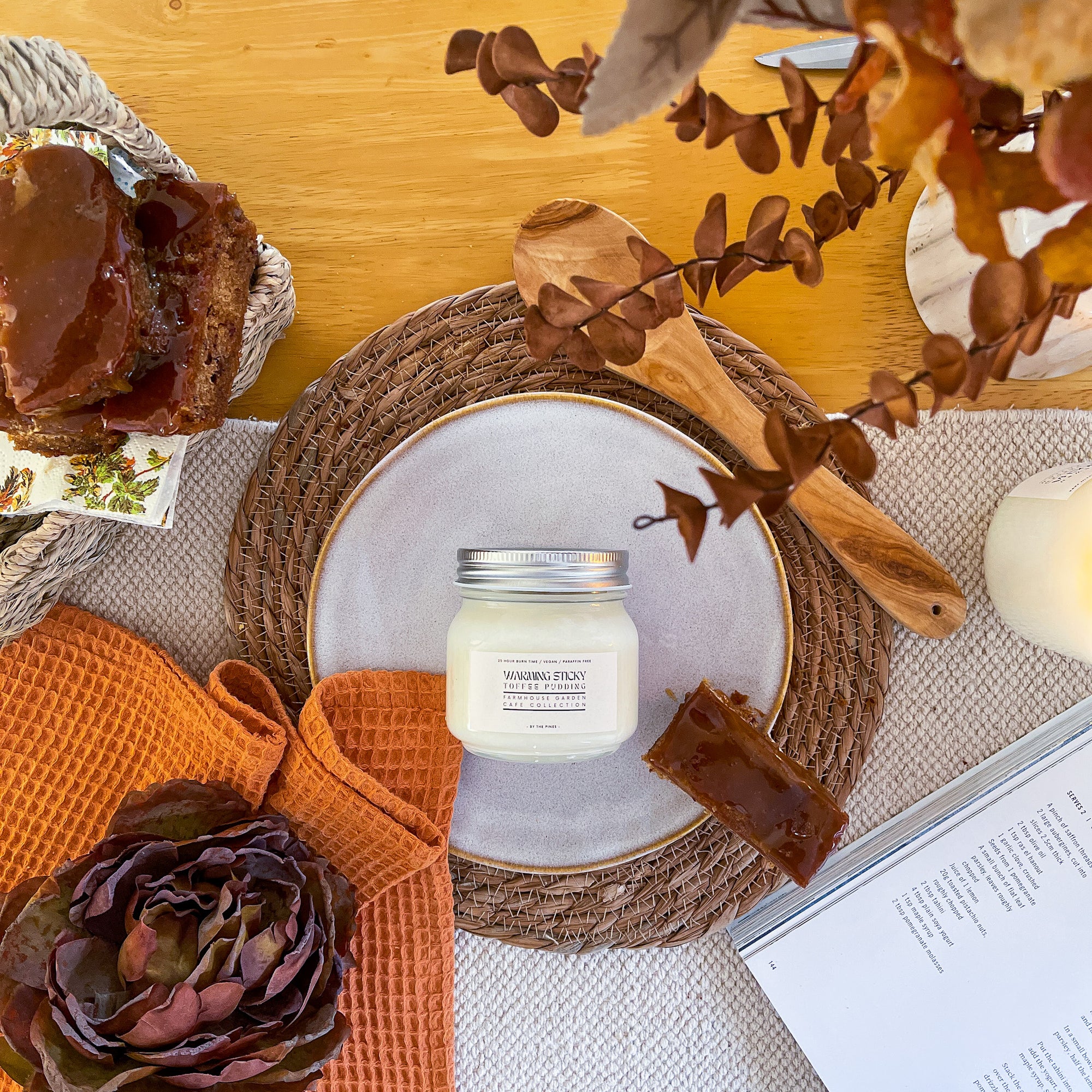 Warming Sticky Toffee Pudding Farmhouse Candle